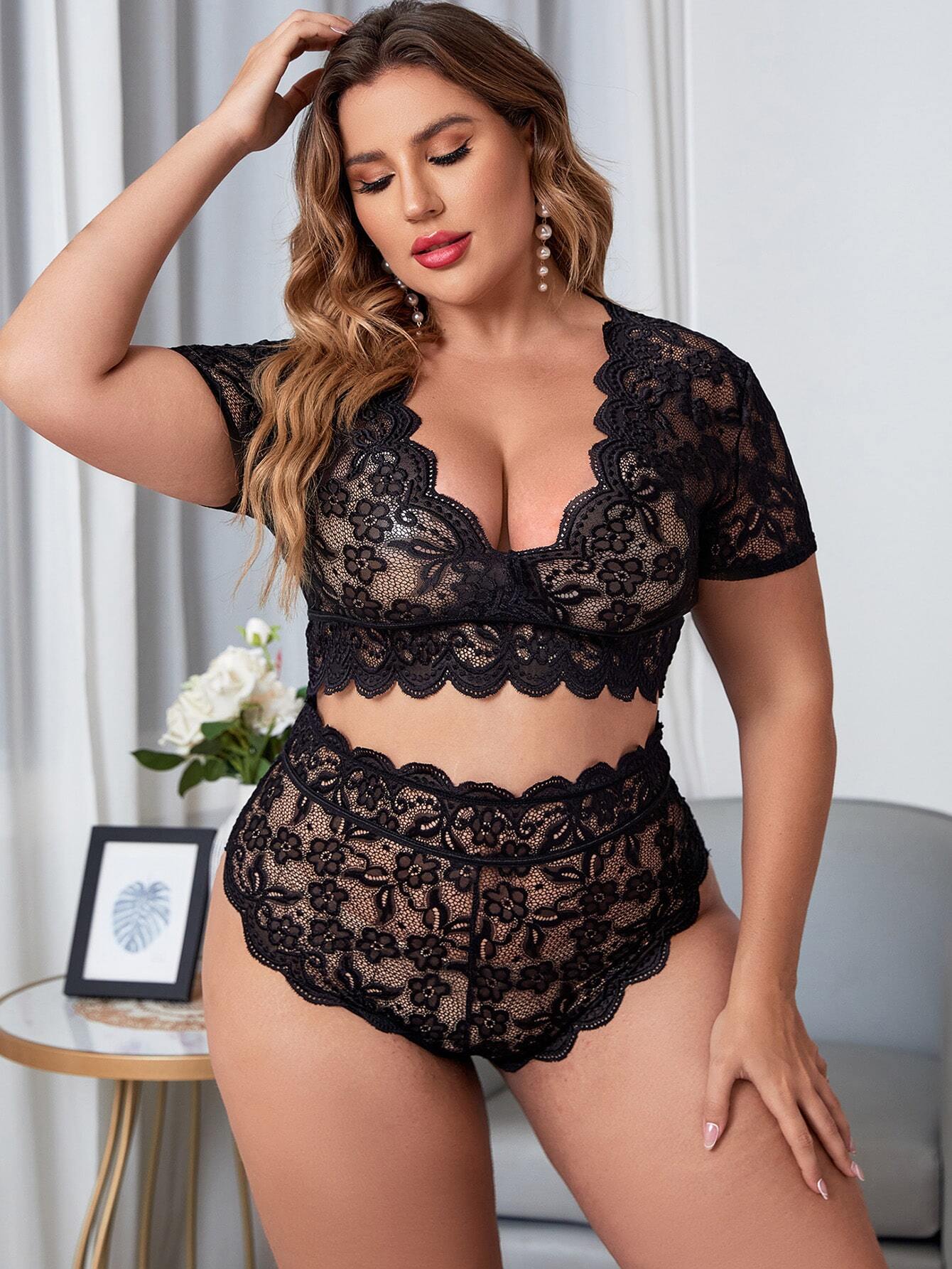 Apatinių komplektai moterims SilkySet MA0036 (XL-5XL)