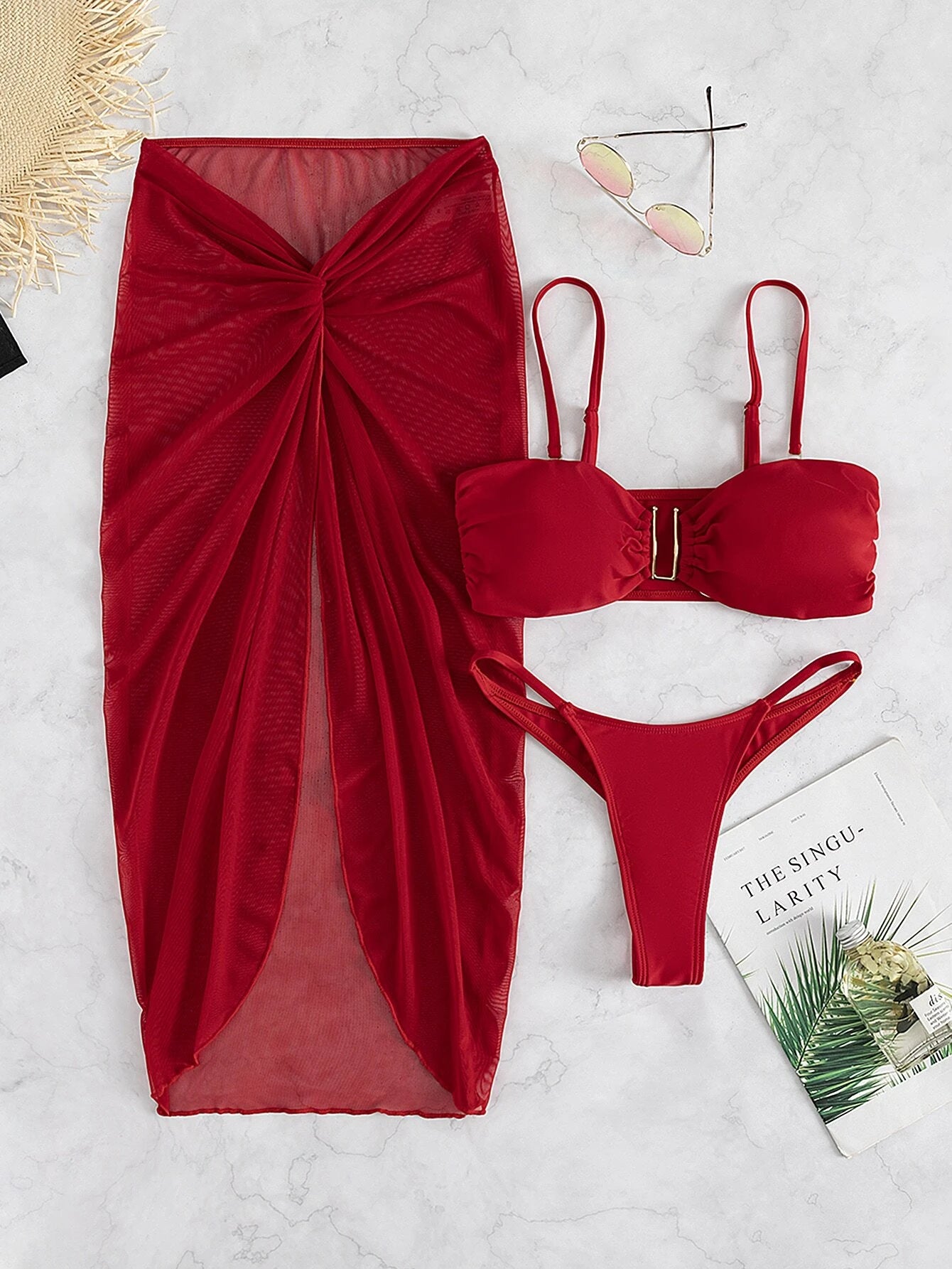 Bikini komplektas SilkySet MB0186 - 3 vnt.