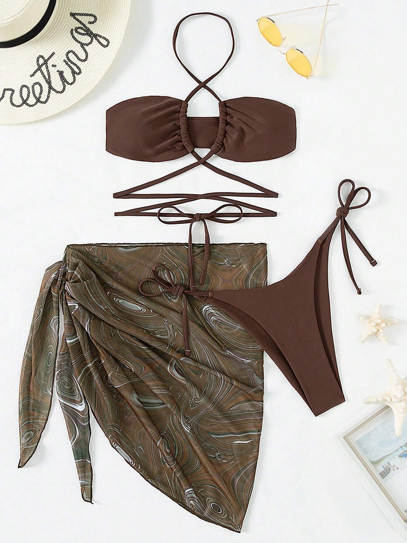 Bikini komplektas SilkySet MB0164 - 3 vnt.
