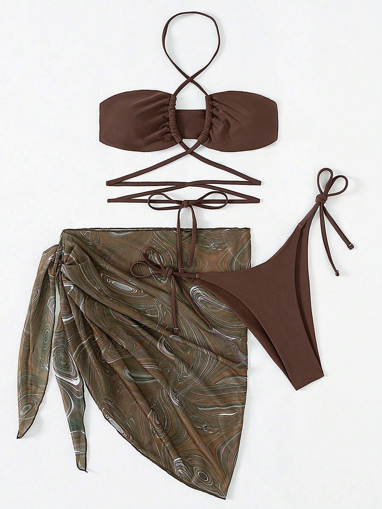 Bikini komplektas SilkySet MB0164 - 3 vnt.