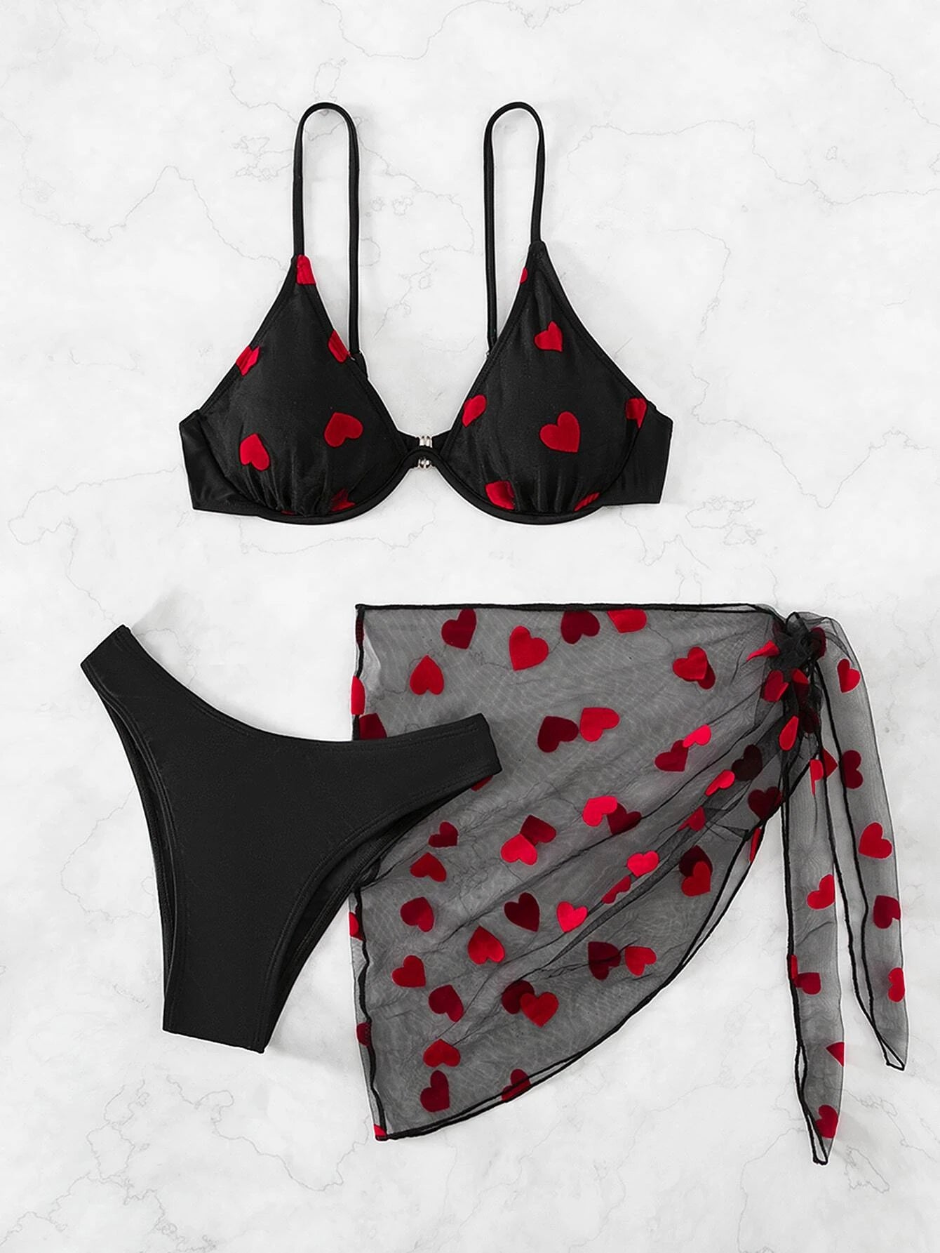 Bikini komplektas SilkySet MB0143 - 3 vnt.