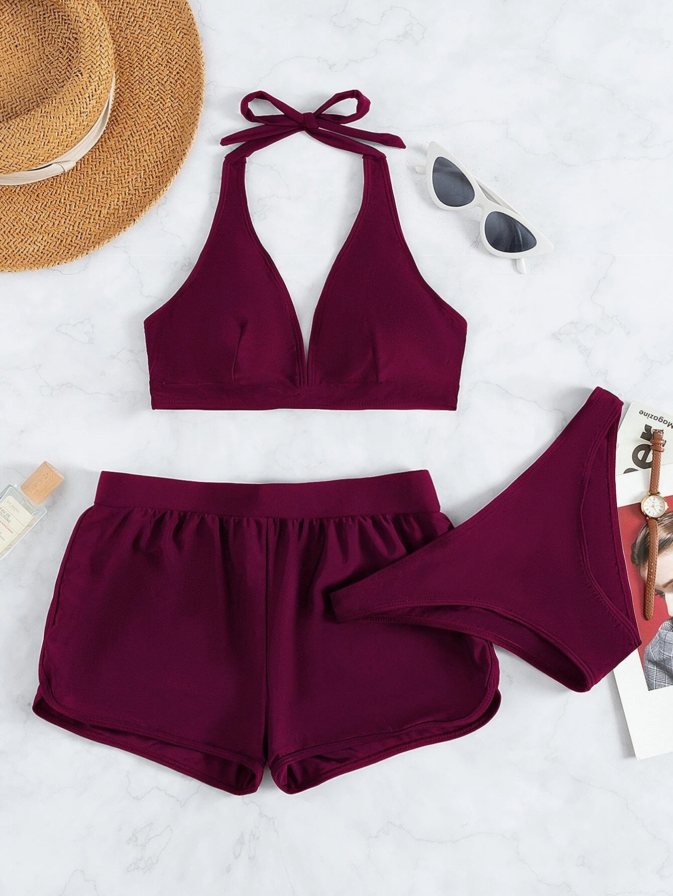 Bikini komplektas SilkySet MB0128 - 3 vnt.
