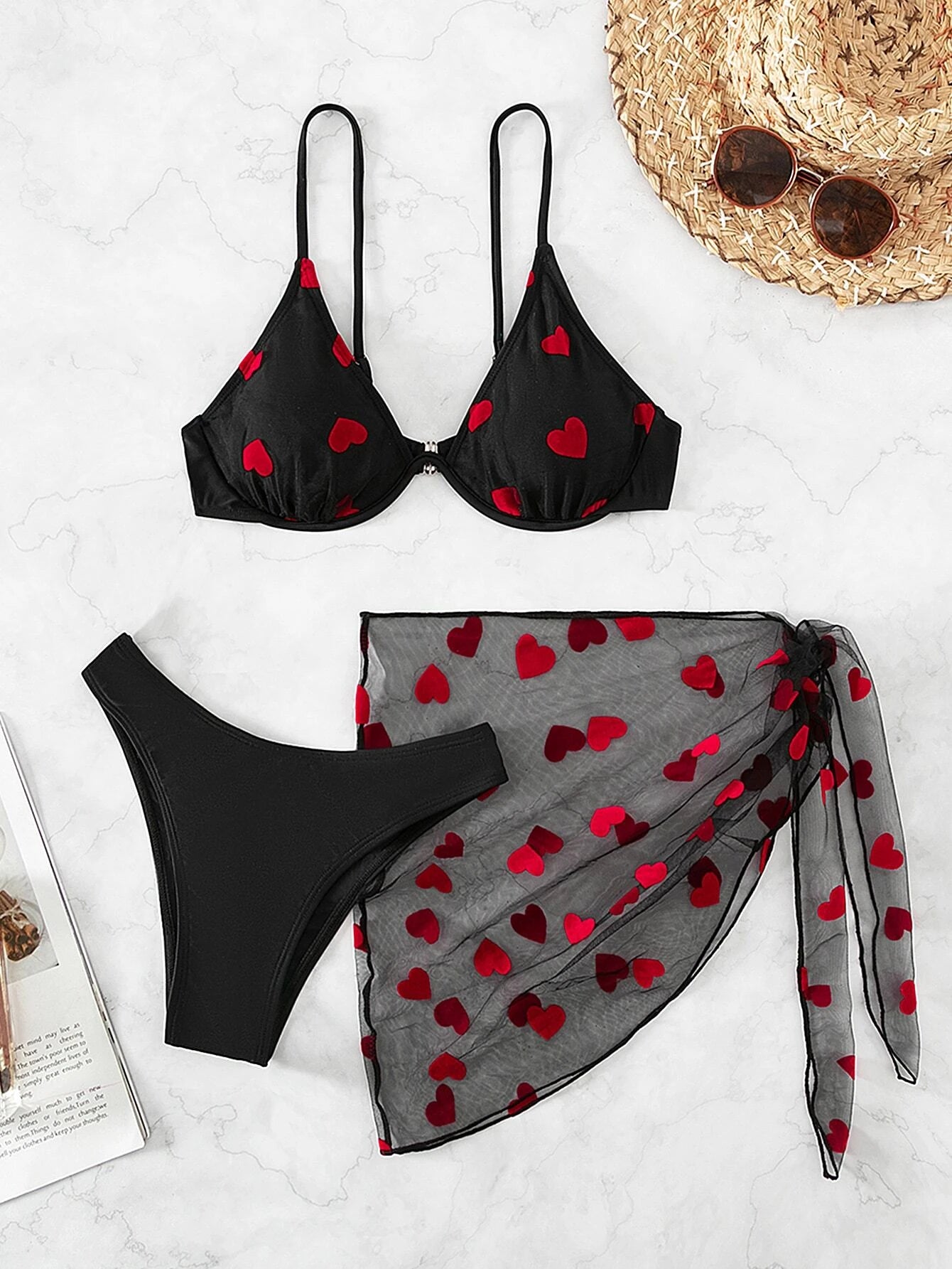 Bikini komplektas SilkySet MB0143 - 3 vnt.