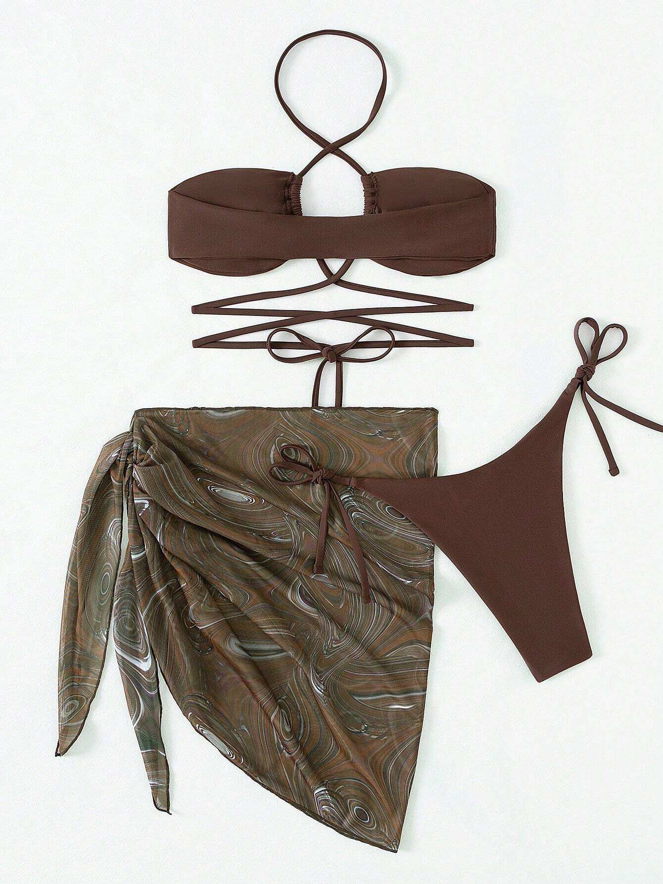 Bikini komplektas SilkySet MB0164 - 3 vnt.