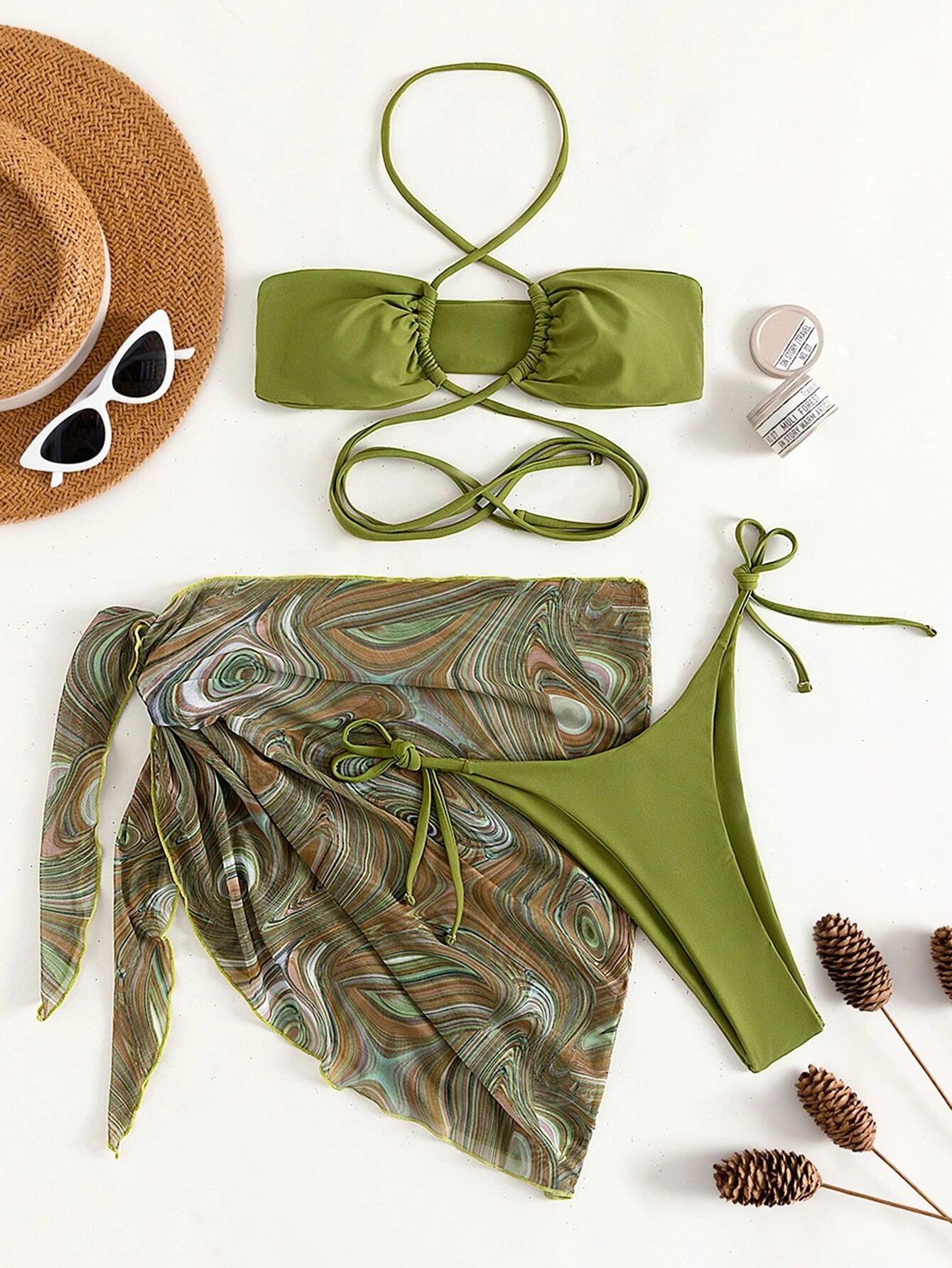Bikini komplektas SilkySet MB0164 - 3 vnt.