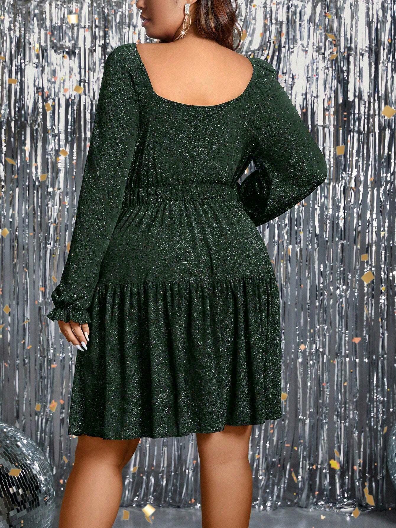 Blizganti suknelė SilkySet WD0058 (L-5XL)