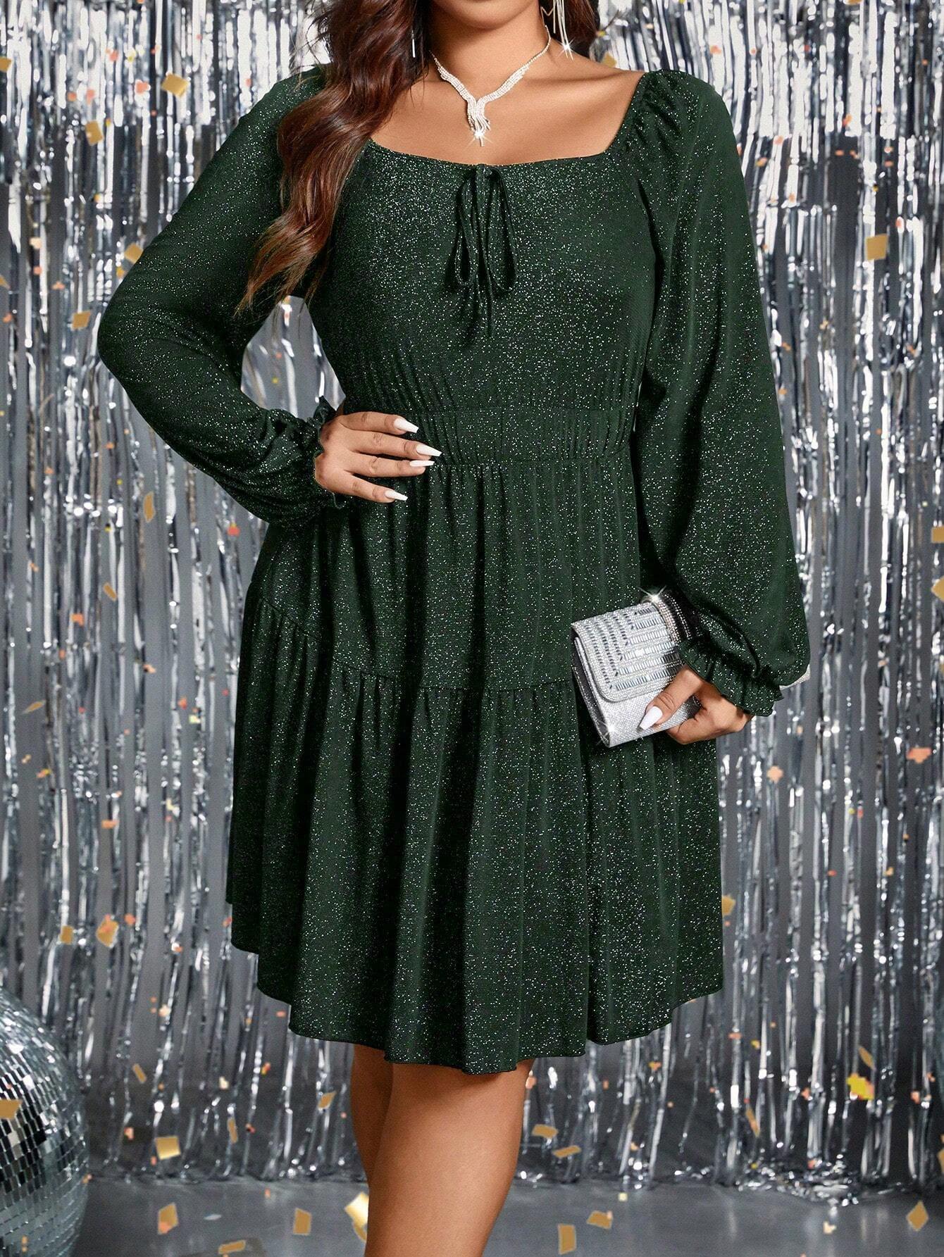 Blizganti suknelė SilkySet WD0058 (L-5XL)