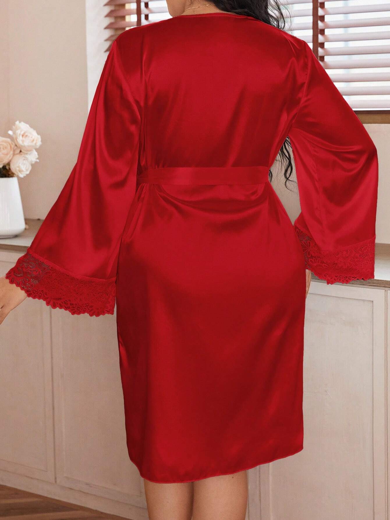 Chalatas SilkySet MN0477 (L-5XL)