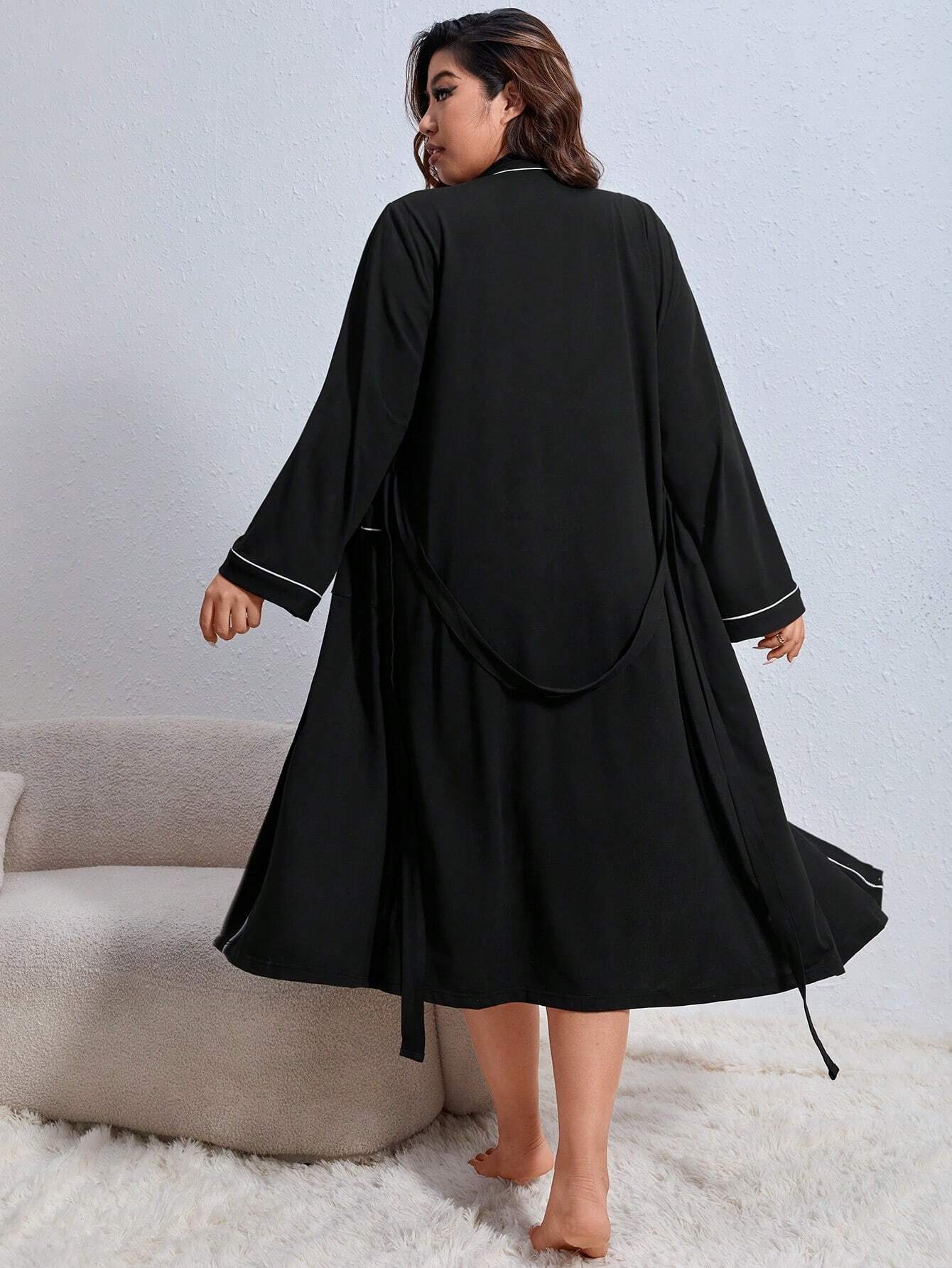 Chalatas (XL-5XL) SilkySet MN0361