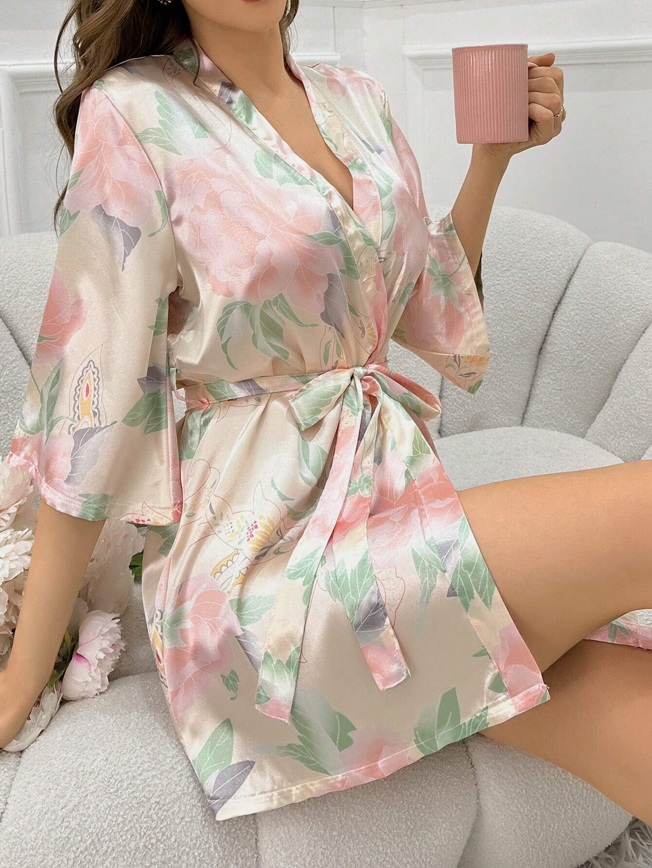 Chalatas SilkySet MN0349