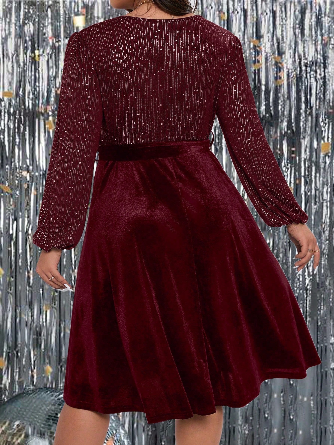 Elegantiška suknelė SilkySet WD0049 (L-5XL)