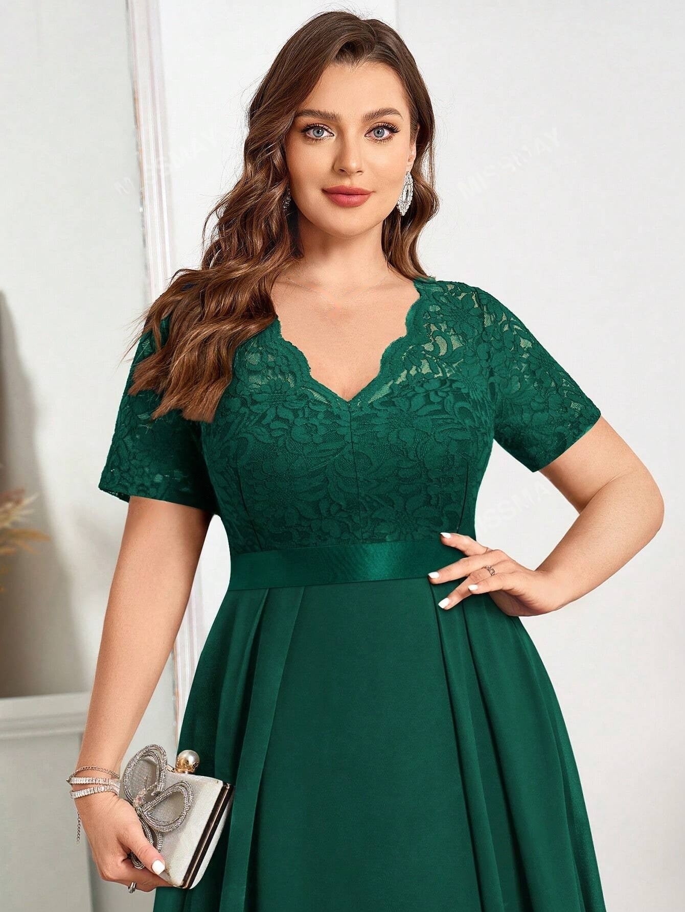 Elegantiška suknelė SilkySet WD0144 (L-4XL)