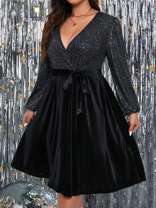 Elegantiška suknelė SilkySet WD0049 (L-5XL)
