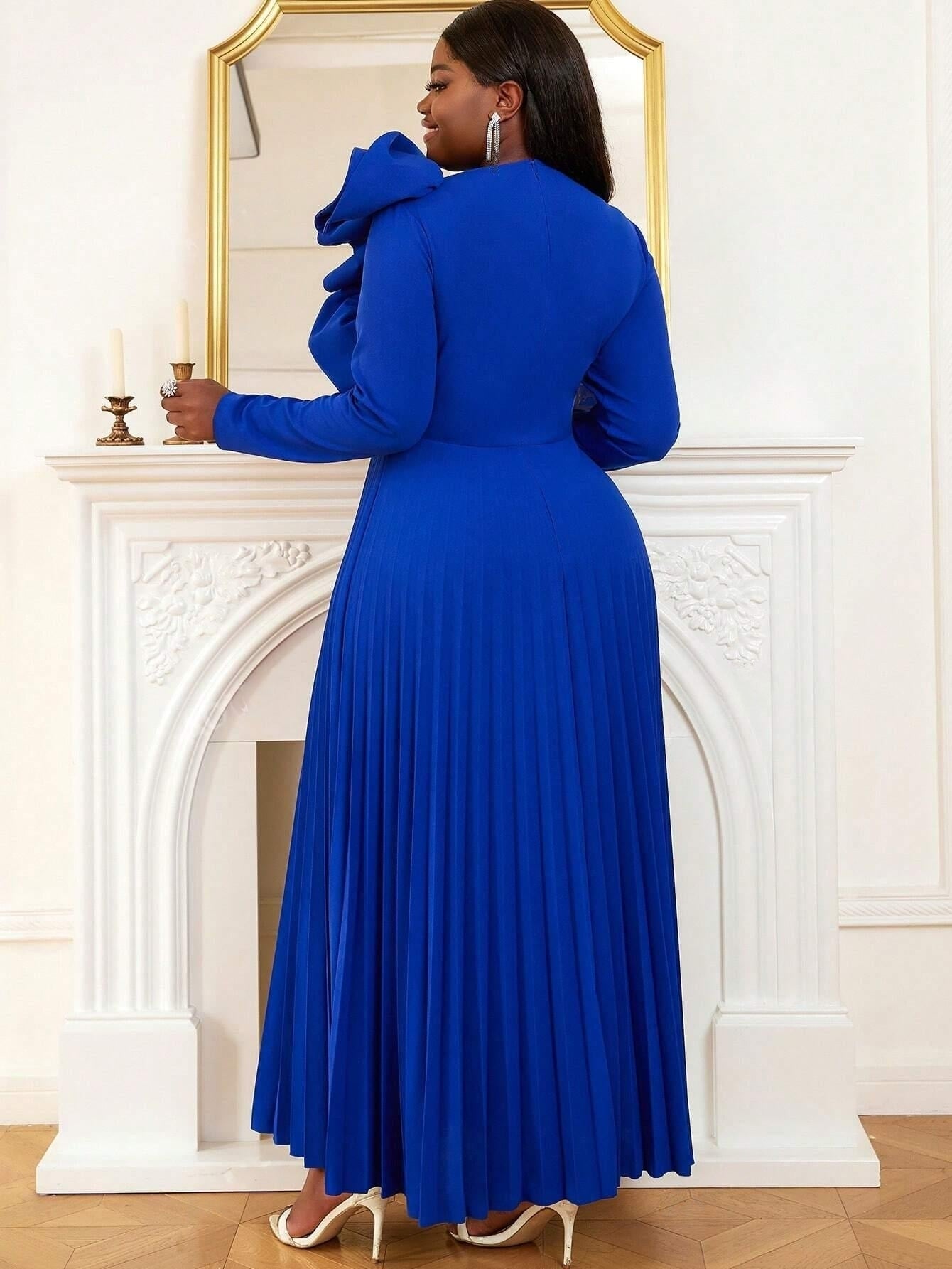 Elegantiška suknelė SilkySet WD0137 (L-4XL)