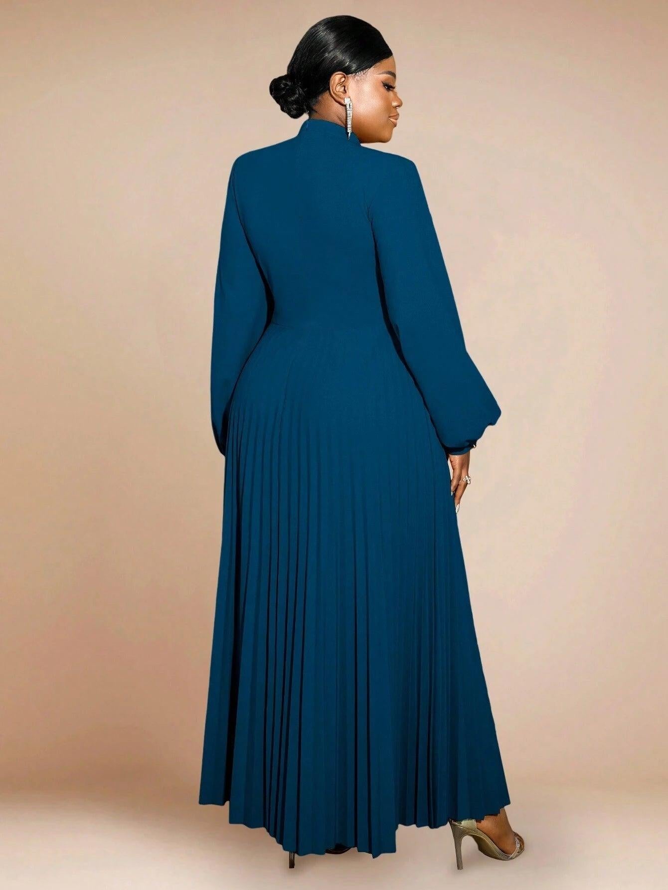 Elegantiška suknelė SilkySet WD0136 (L-4XL)