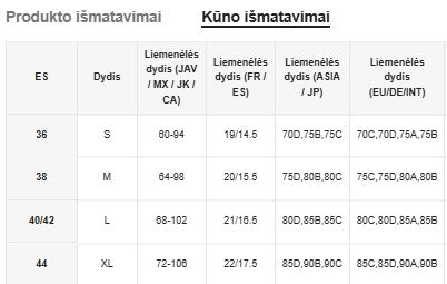 Seksualus apatinių komplektas SilkySet MA0153