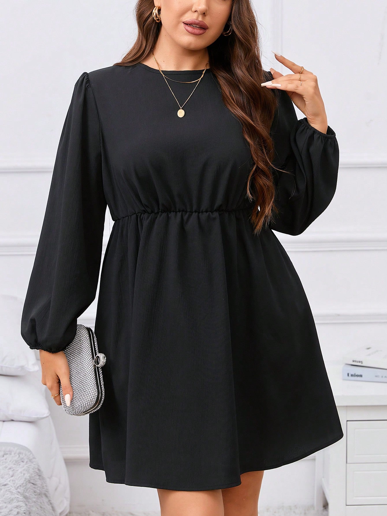 Laisvalaikio suknelė SilkySet WD0051 (L-4XL)
