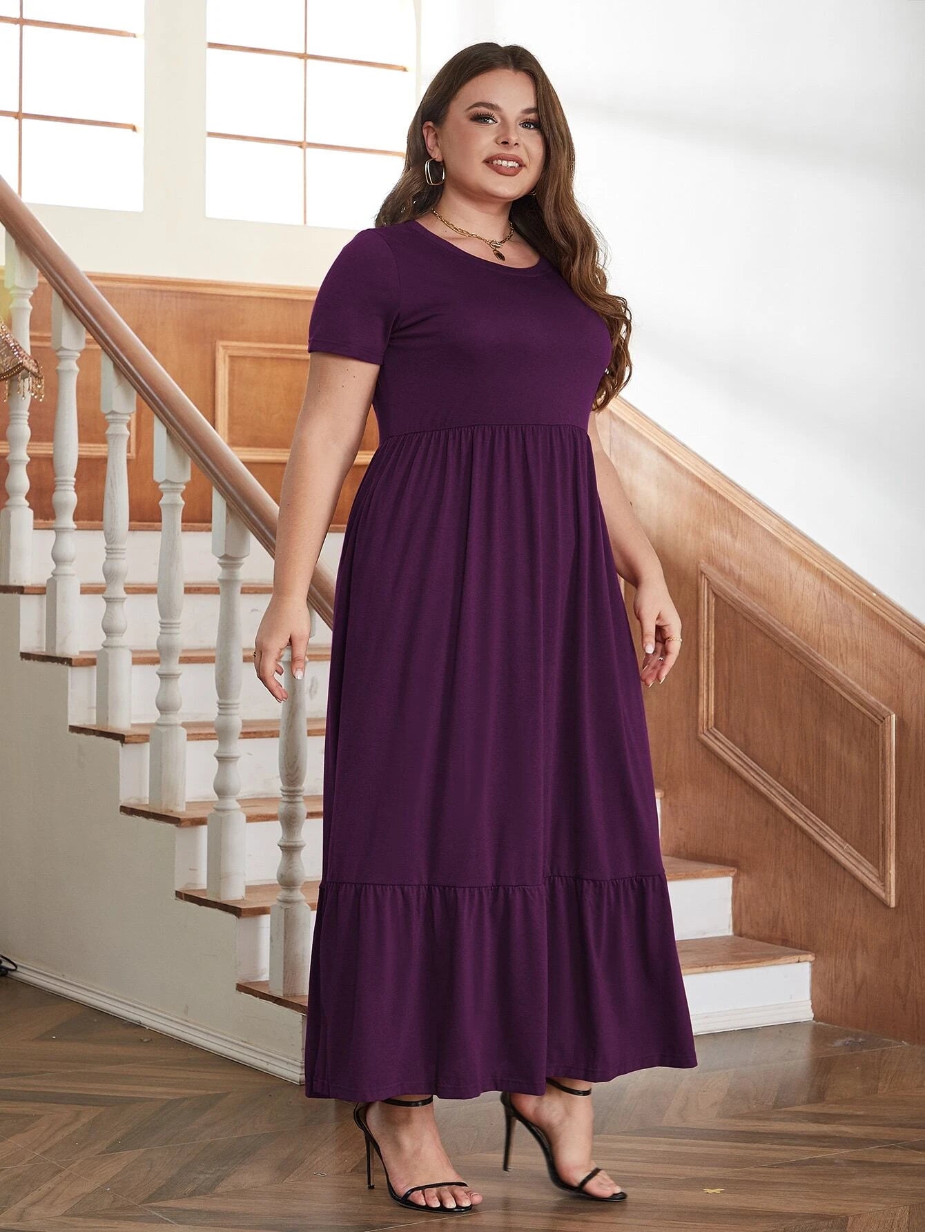 Laisvalaikio suknelė SilkySet WD0099 (L-5XL)