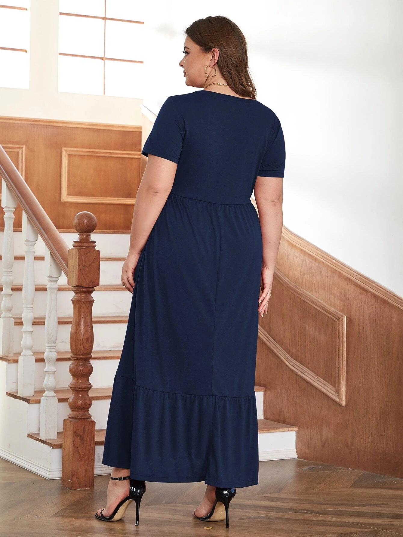 Laisvalaikio suknelė SilkySet WD0099 (L-5XL)