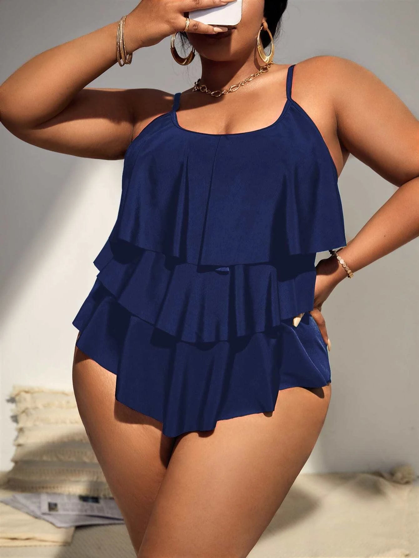 Maudymosi kostiumėlis moterims SilkySet MB0211 (L-4XL)