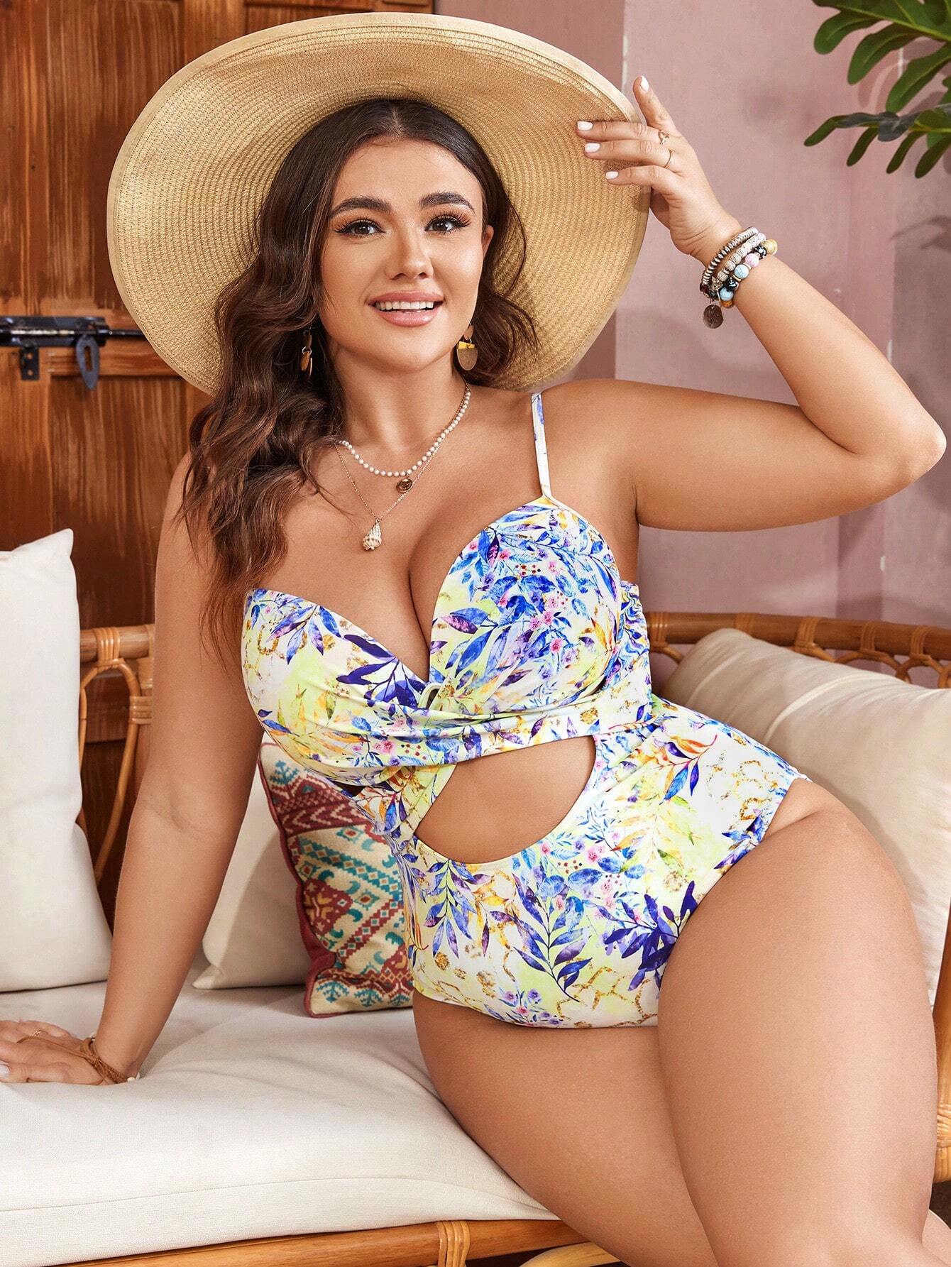 Maudymosi kostiumėlis moterims SilkySet MB0092 (XL-4XL)