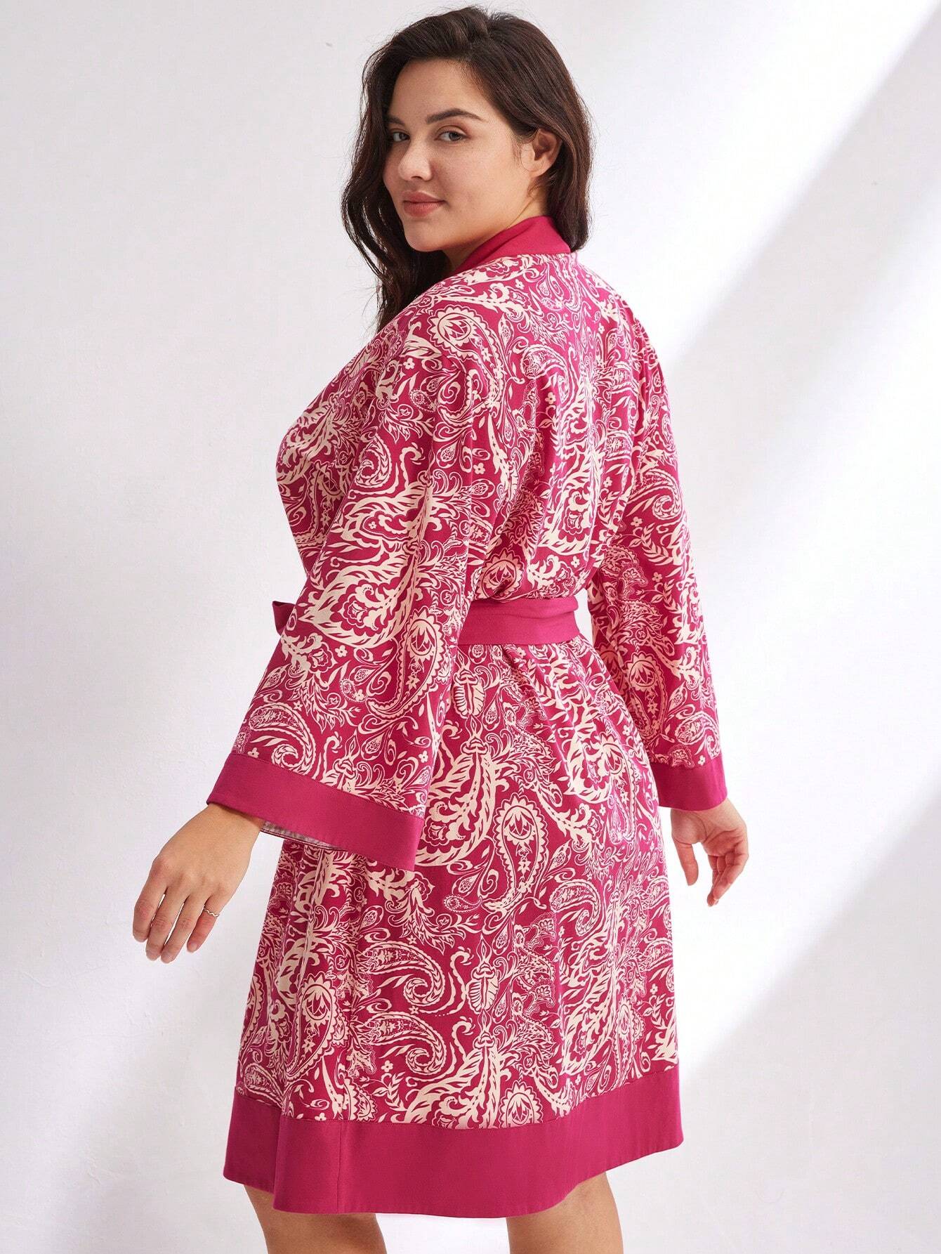 Medvilninis chalatas SilkySet MN0331 (L-4XL)