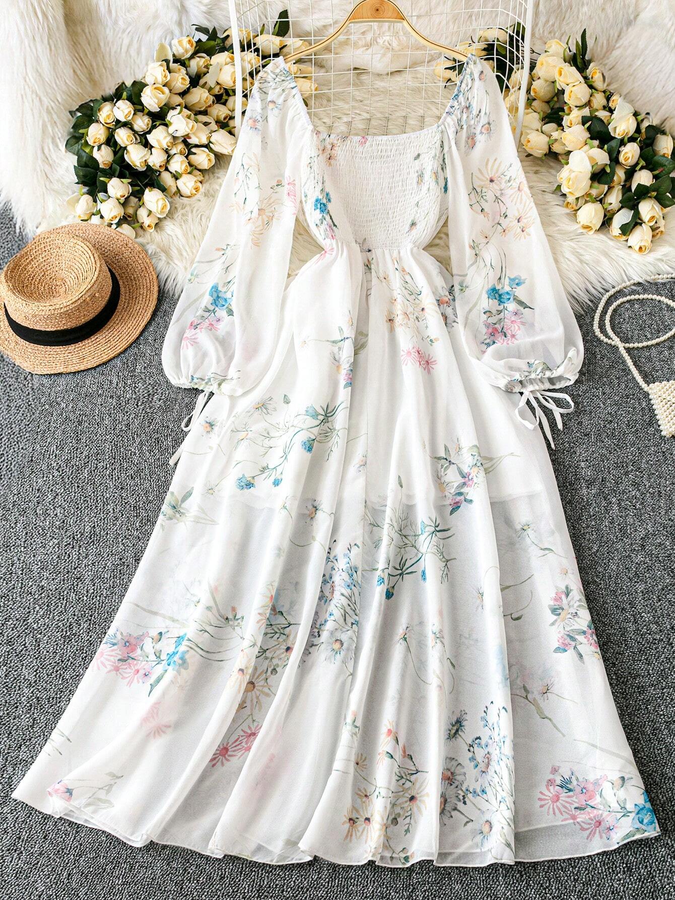 Midi suknelė SilkySet WD0176 (L-4XL)