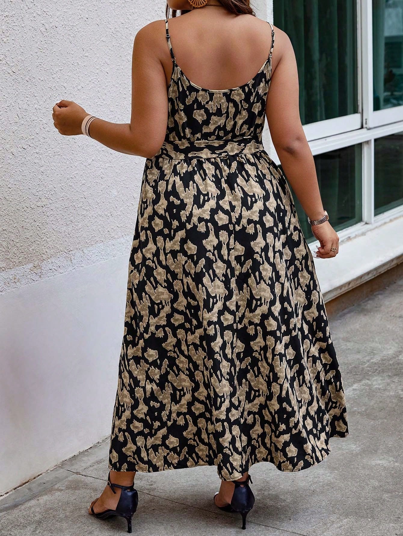 Midi suknelė SilkySet WD0165 (L-4XL)