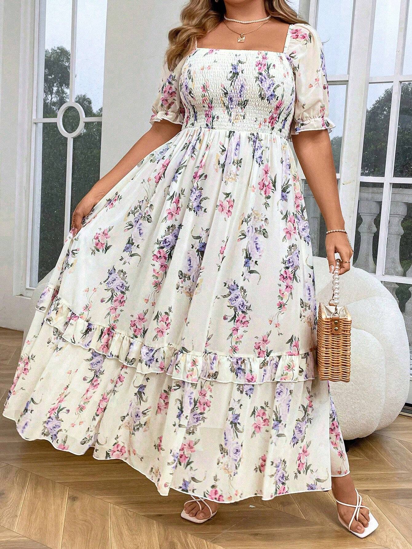 Midi suknelė SilkySet WD0174 (L-4XL)