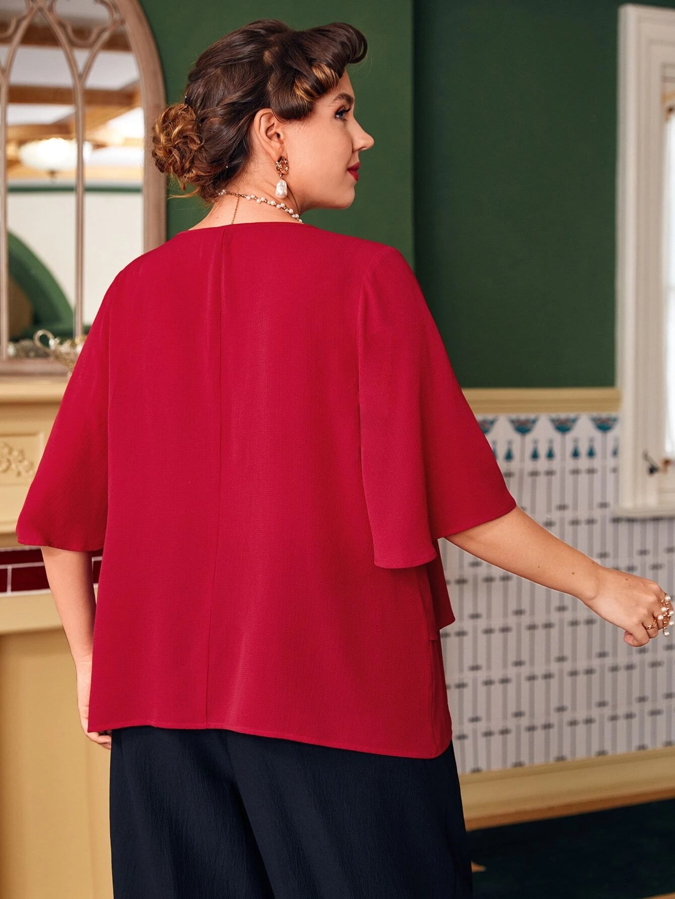 Moteriška palaidinė SilkySet WB0066 (XL-4XL)