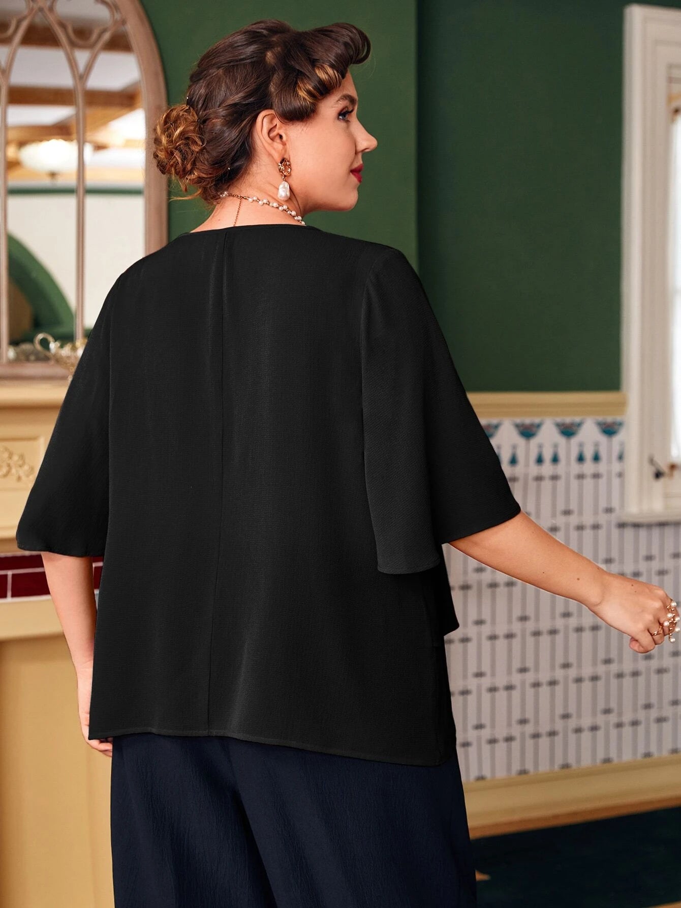 Moteriška palaidinė SilkySet WB0066 (XL-4XL)