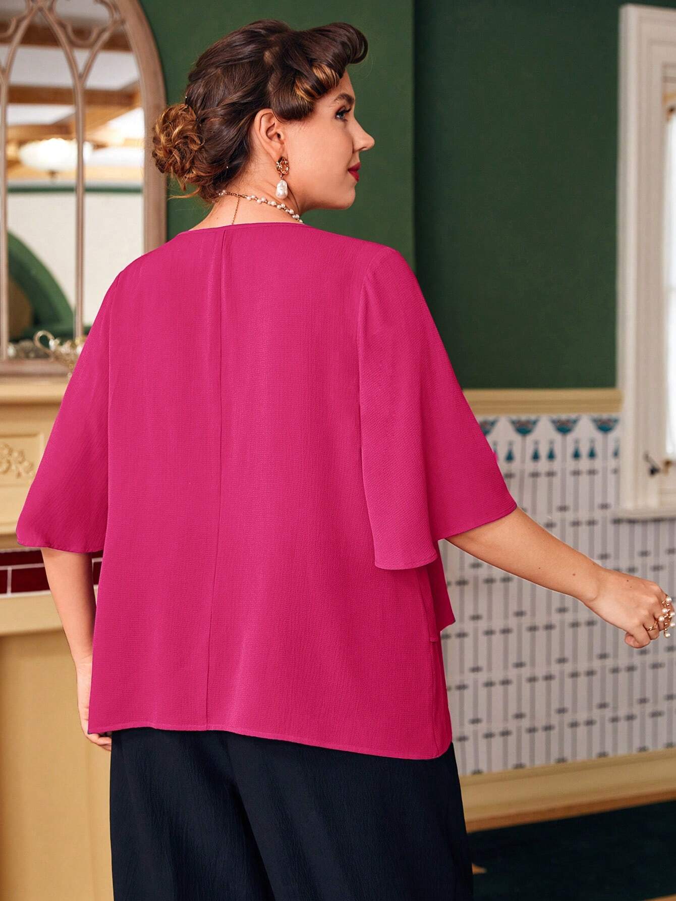 Moteriška palaidinė SilkySet WB0066 (XL-4XL)