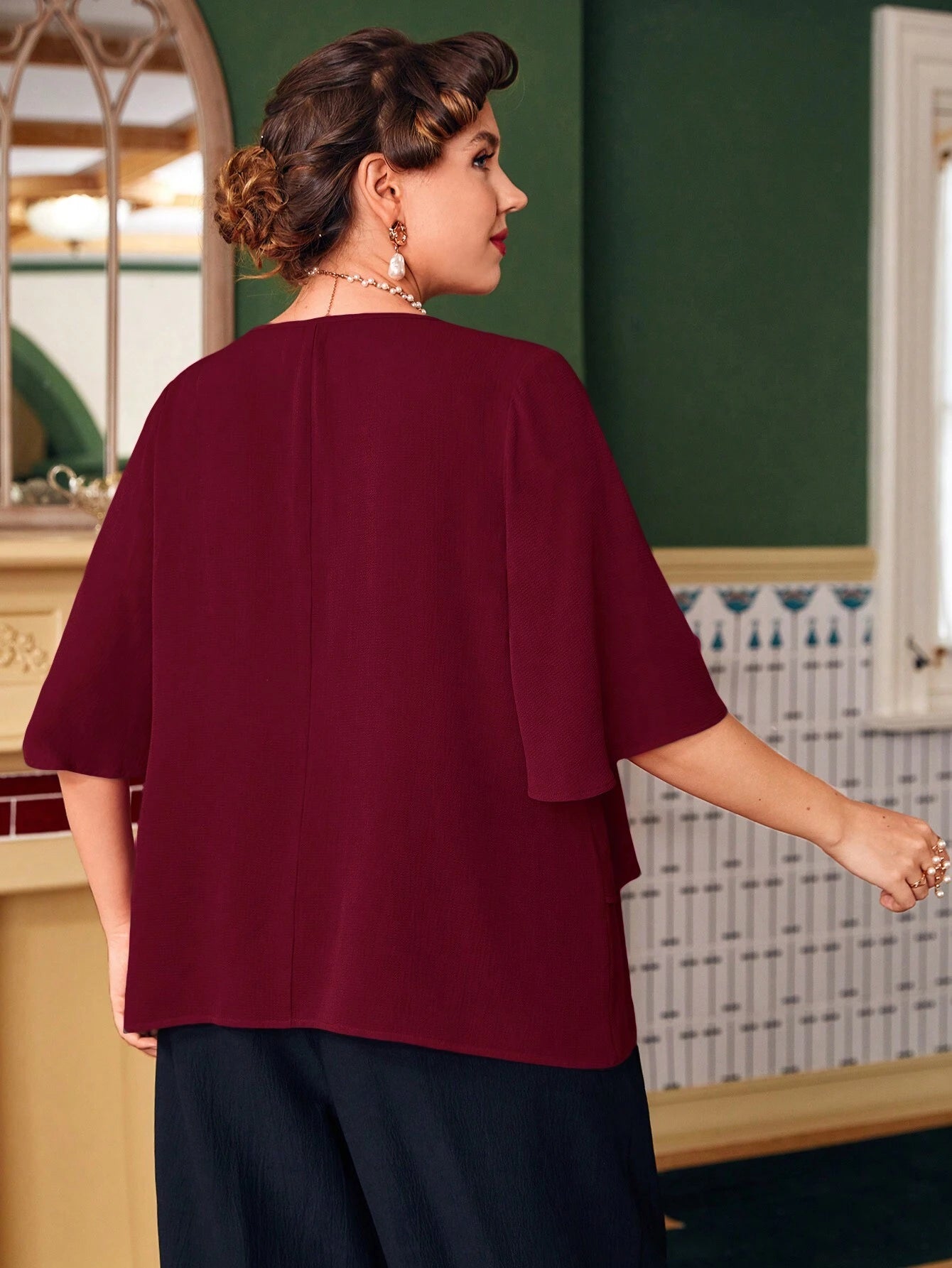 Moteriška palaidinė SilkySet WB0066 (XL-4XL)