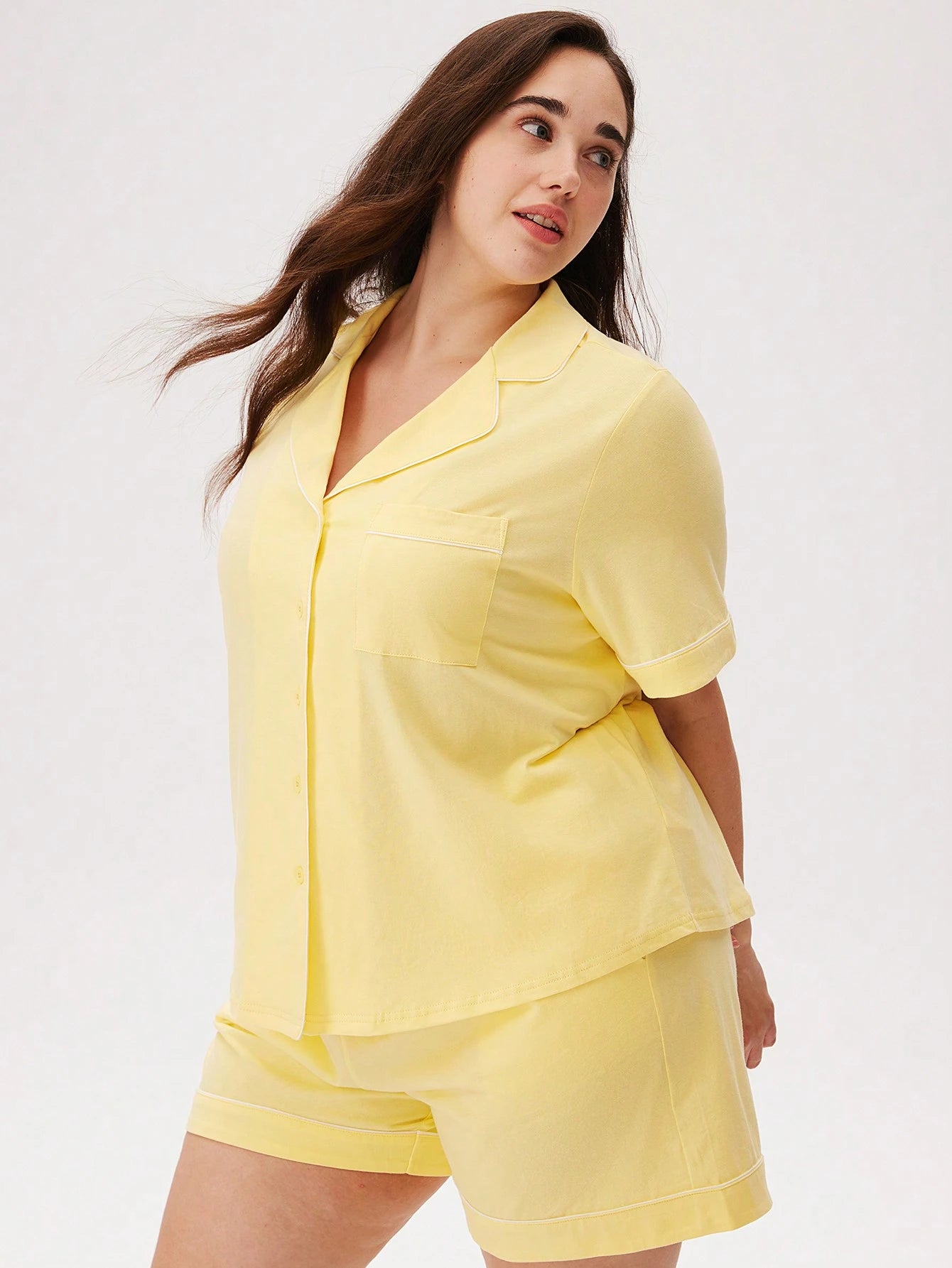 Moteriška pižama SilkySet MN0599 (L-5XL)
