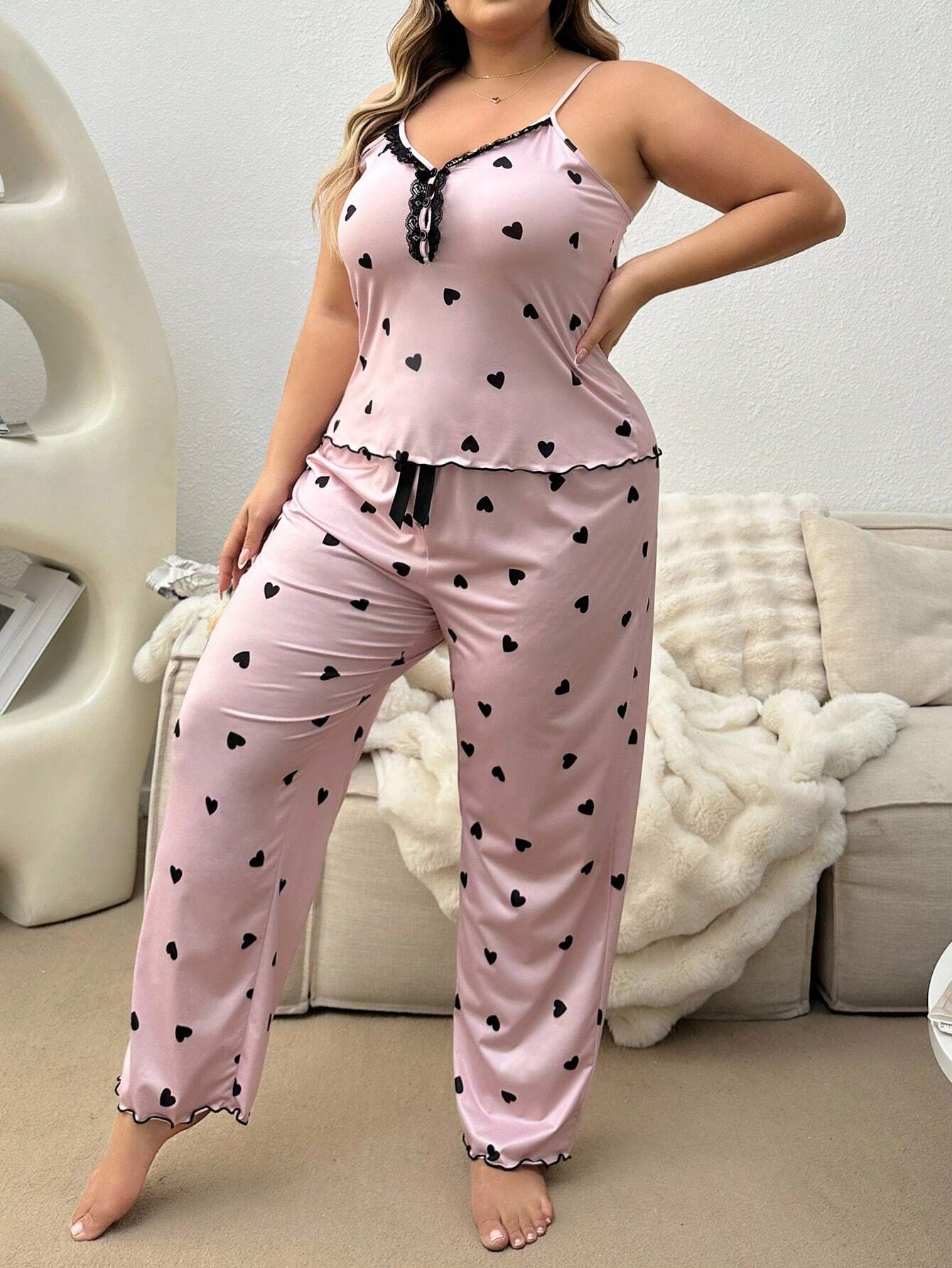 Moteriška pižama SilkySet MN0463 (XL-5XL)
