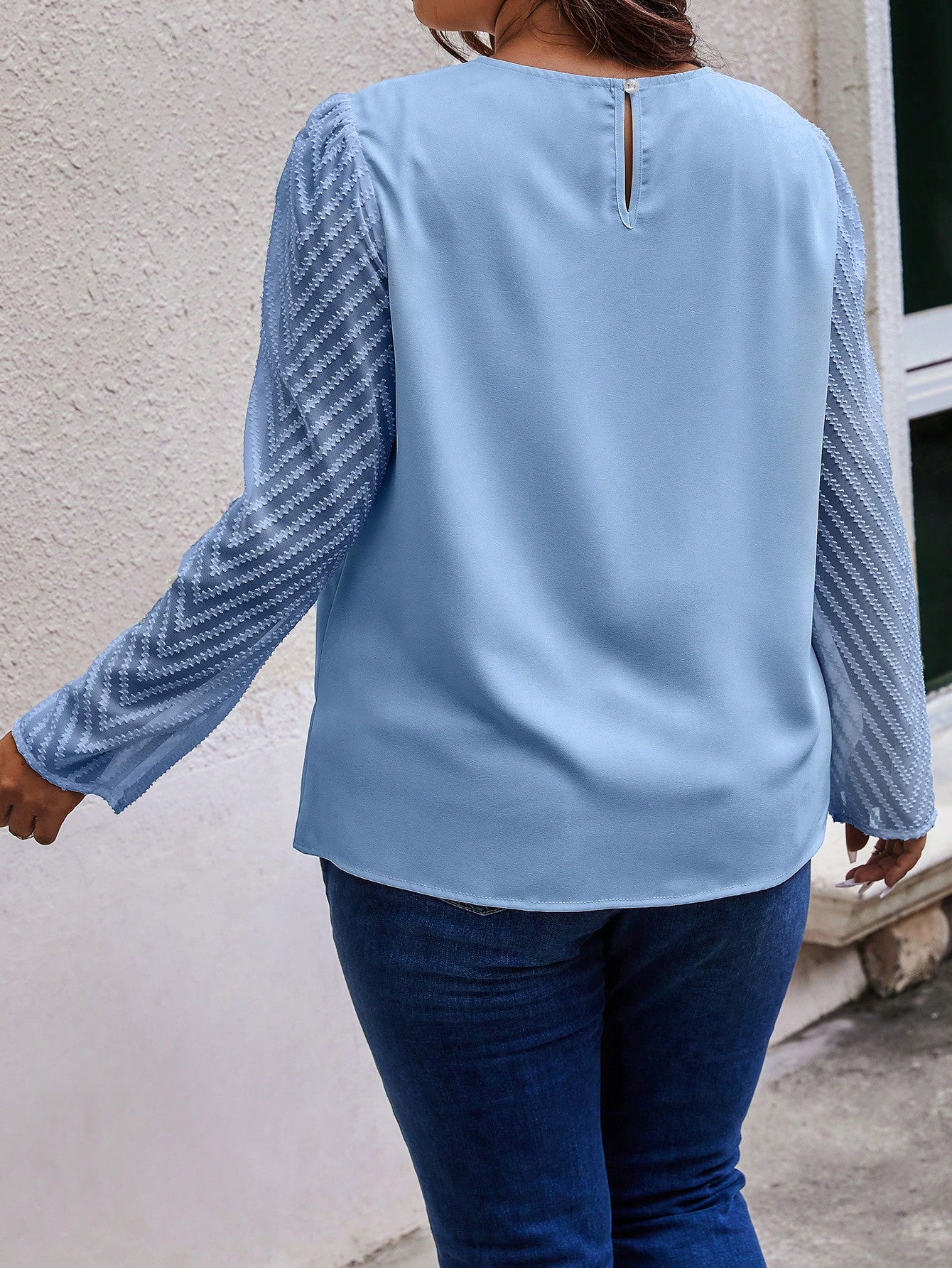Moteriška palaidinė SilkySet WB0007 (L-4XL)
