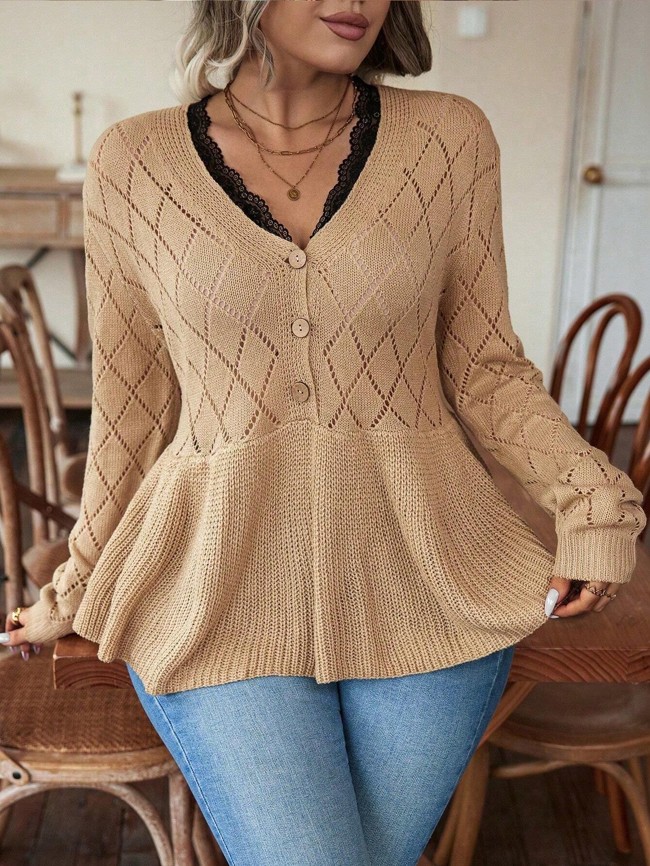 Moteriškas megztinis SilkySet WB0070 (L-3XL)