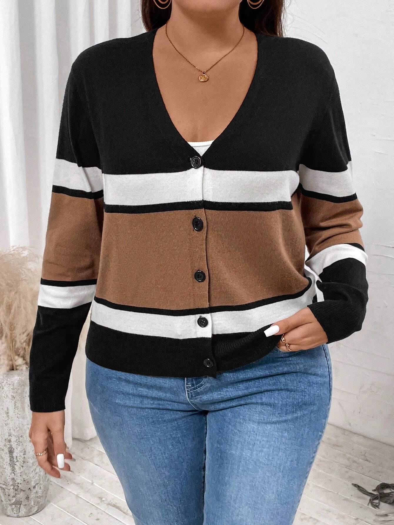 Moteriškas megztinis SilkySet WB0071 (XL-3XL)