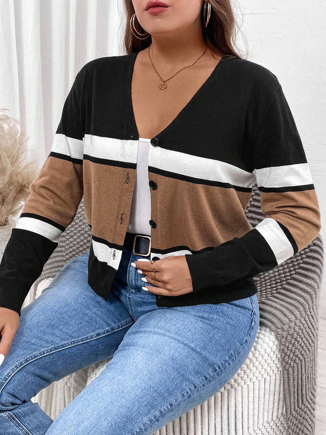 Moteriškas megztinis SilkySet WB0071 (XL-3XL)
