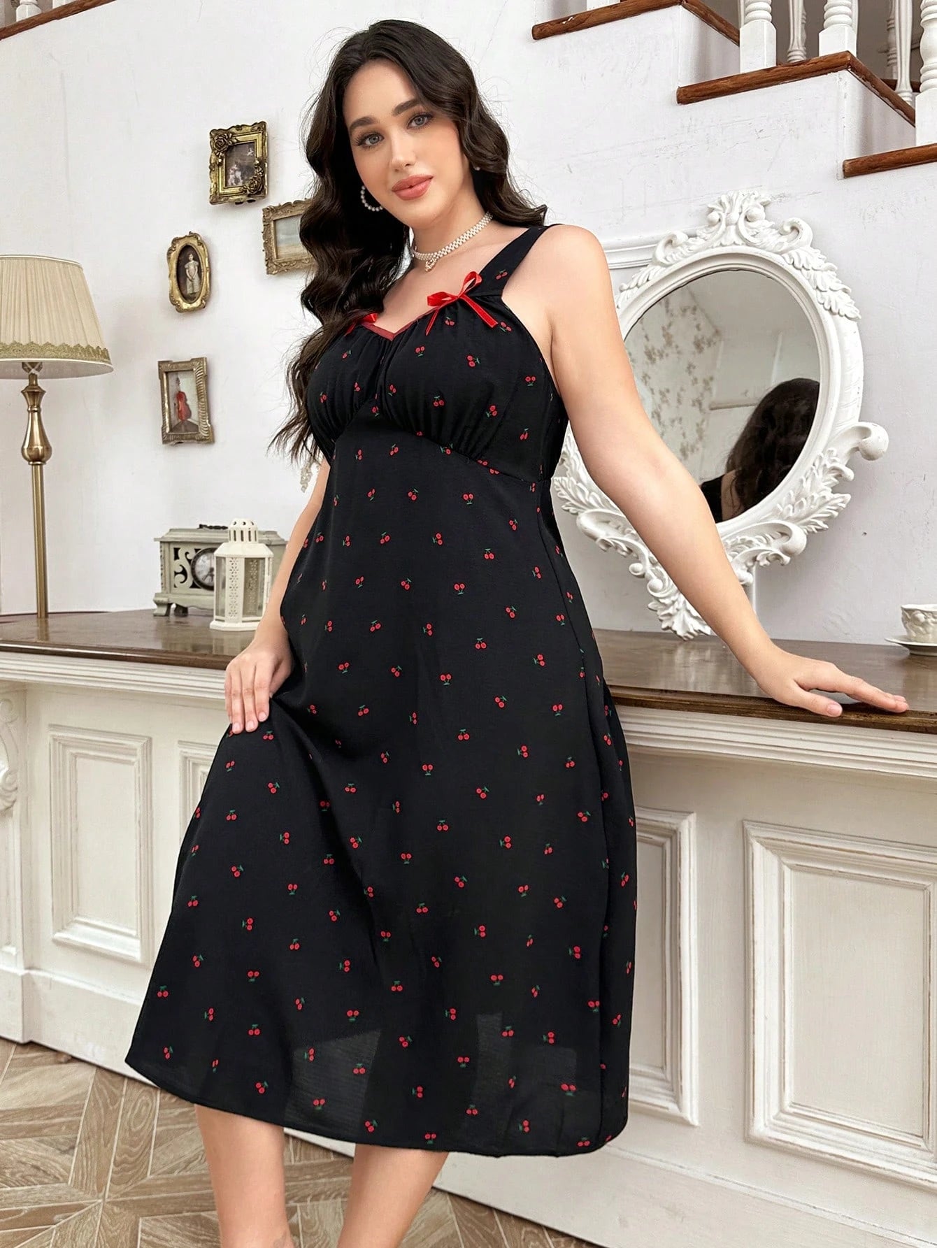 Moteriški naktinukai SilkySet MN0663 (XL-5XL)
