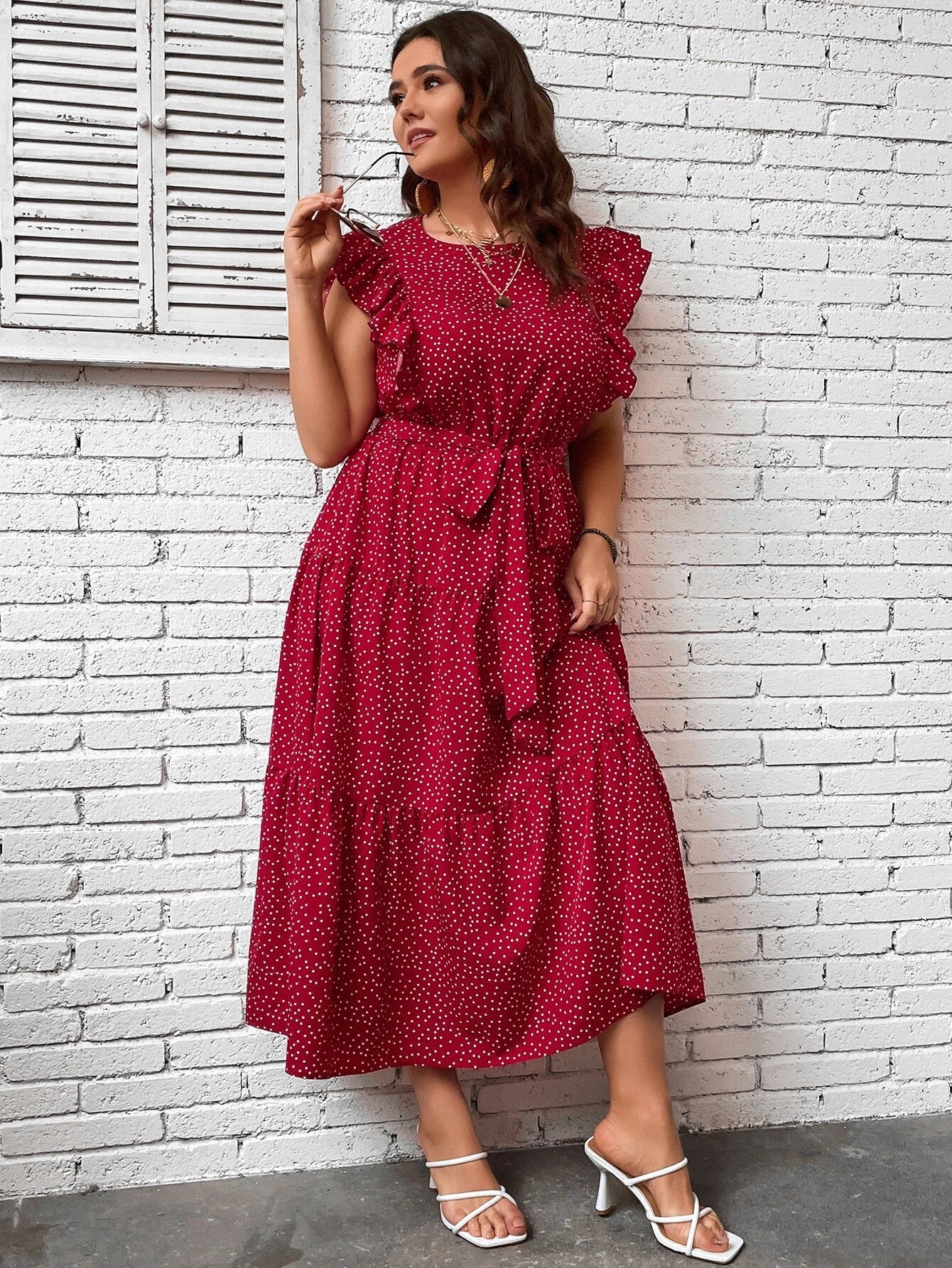Laisvalaikio suknelė SilkySet WD0078 (L-4XL)