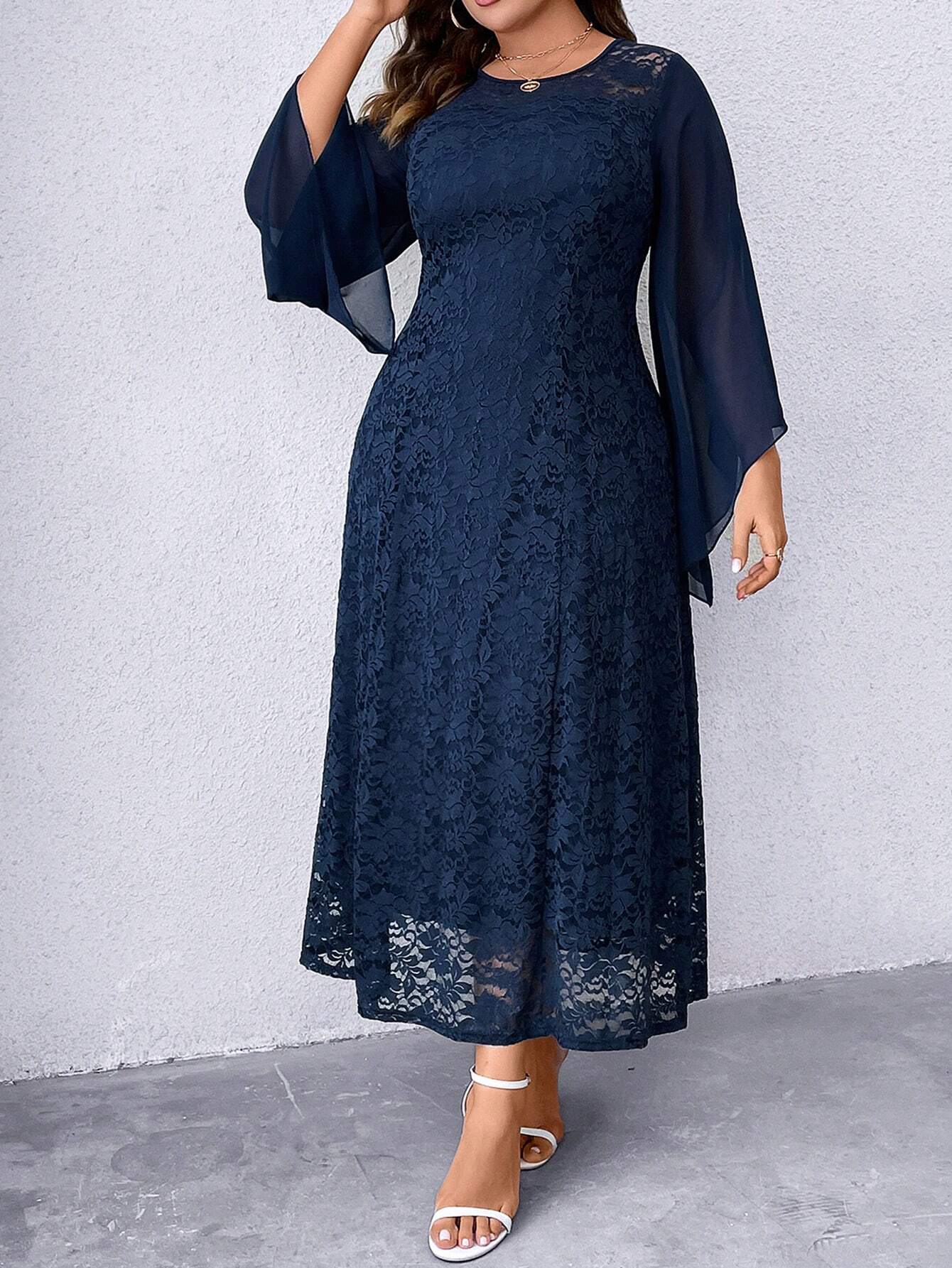 Puošni suknelė SilkySet WD0073 (L-5XL)