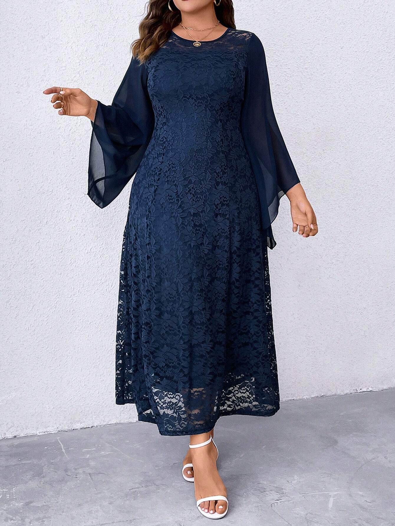 Puošni suknelė SilkySet WD0073 (L-5XL)