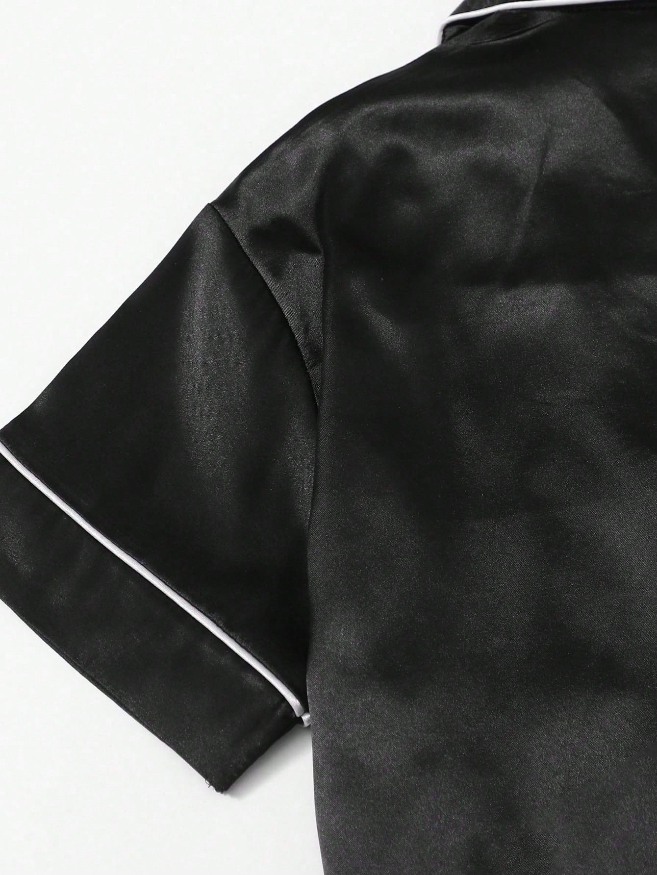 Satino pižama SilkySet MN0143 (XL-5XL)