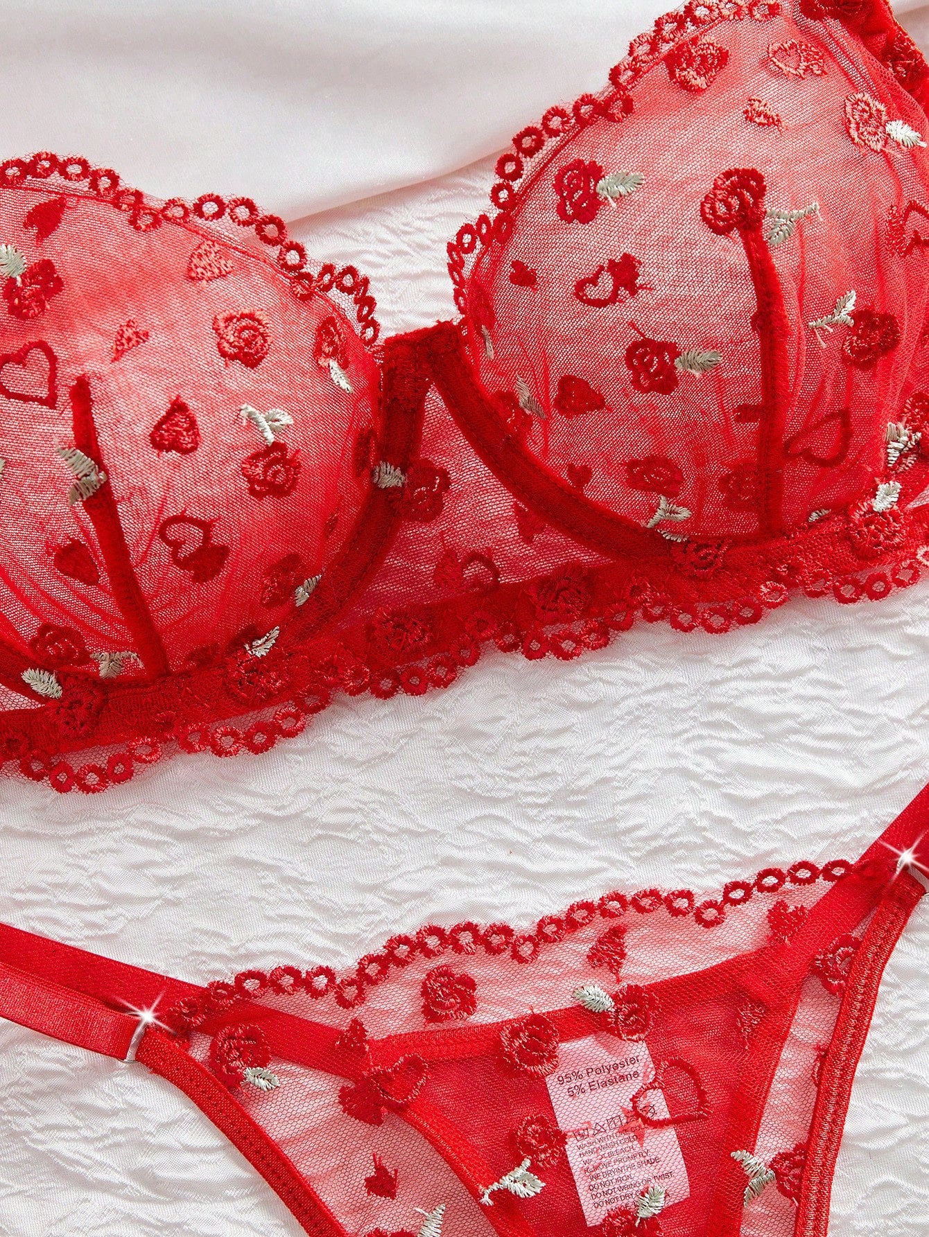 Seksualių apatinių komplektas SilkySet MA0545