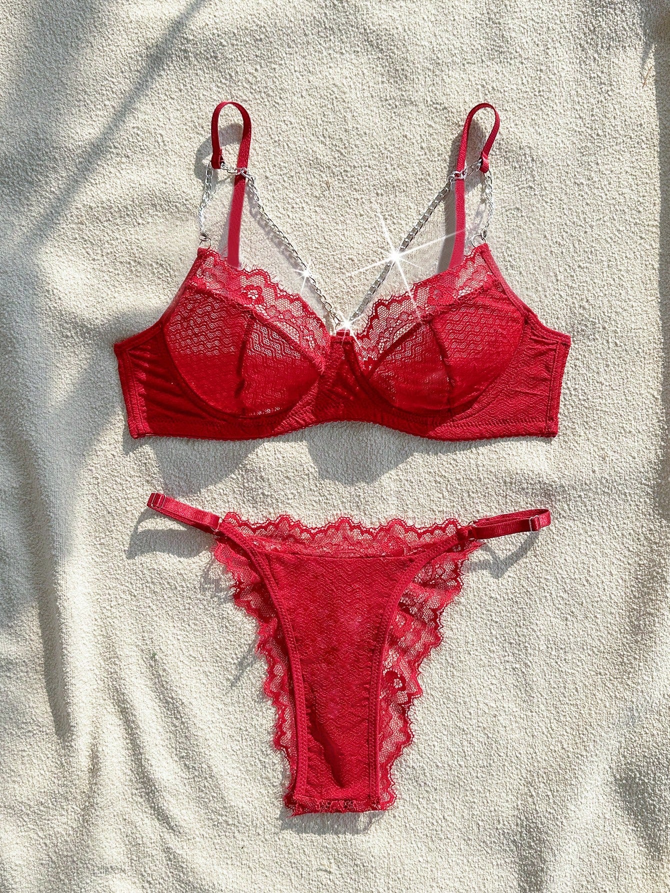 Seksualių apatinių komplektas SilkySet MA0470