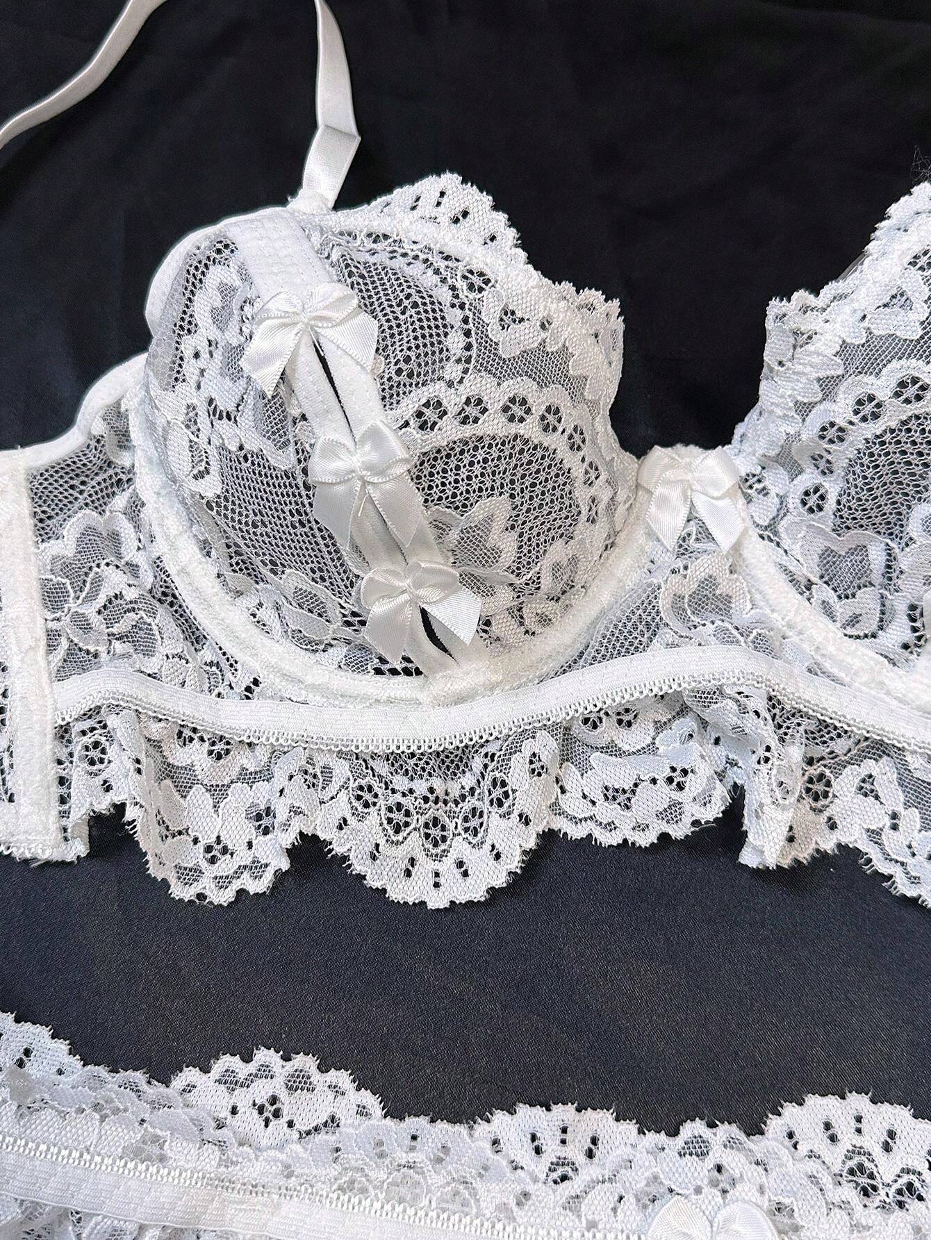 Seksualių apatinių komplektas SilkySet MA0519