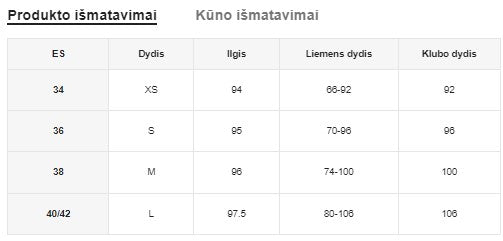 Maksi satino sijonas SilkySet SK0001