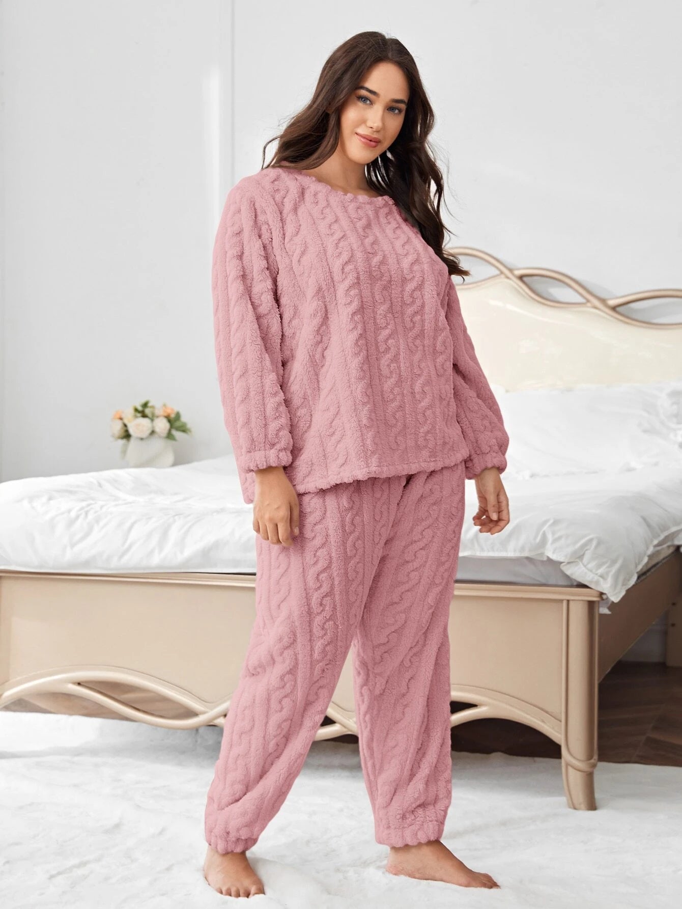 Šilta pižama SilkySet MN0384 (XL-5XL)