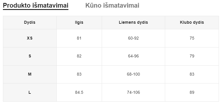 Elegantiškas midi sijonas SilkySet SK0021